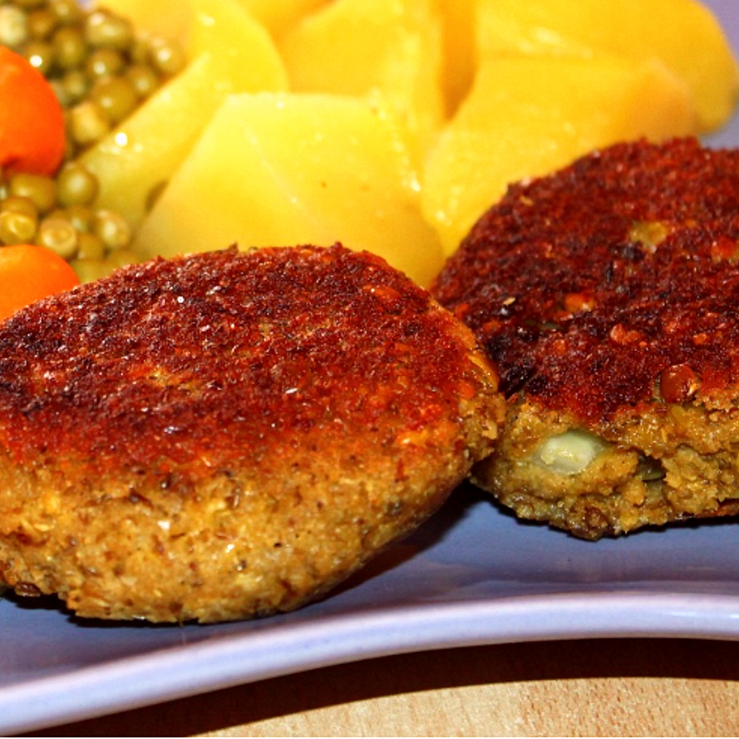 Przepis na wegańskie klopsiki z kaszą bulgur