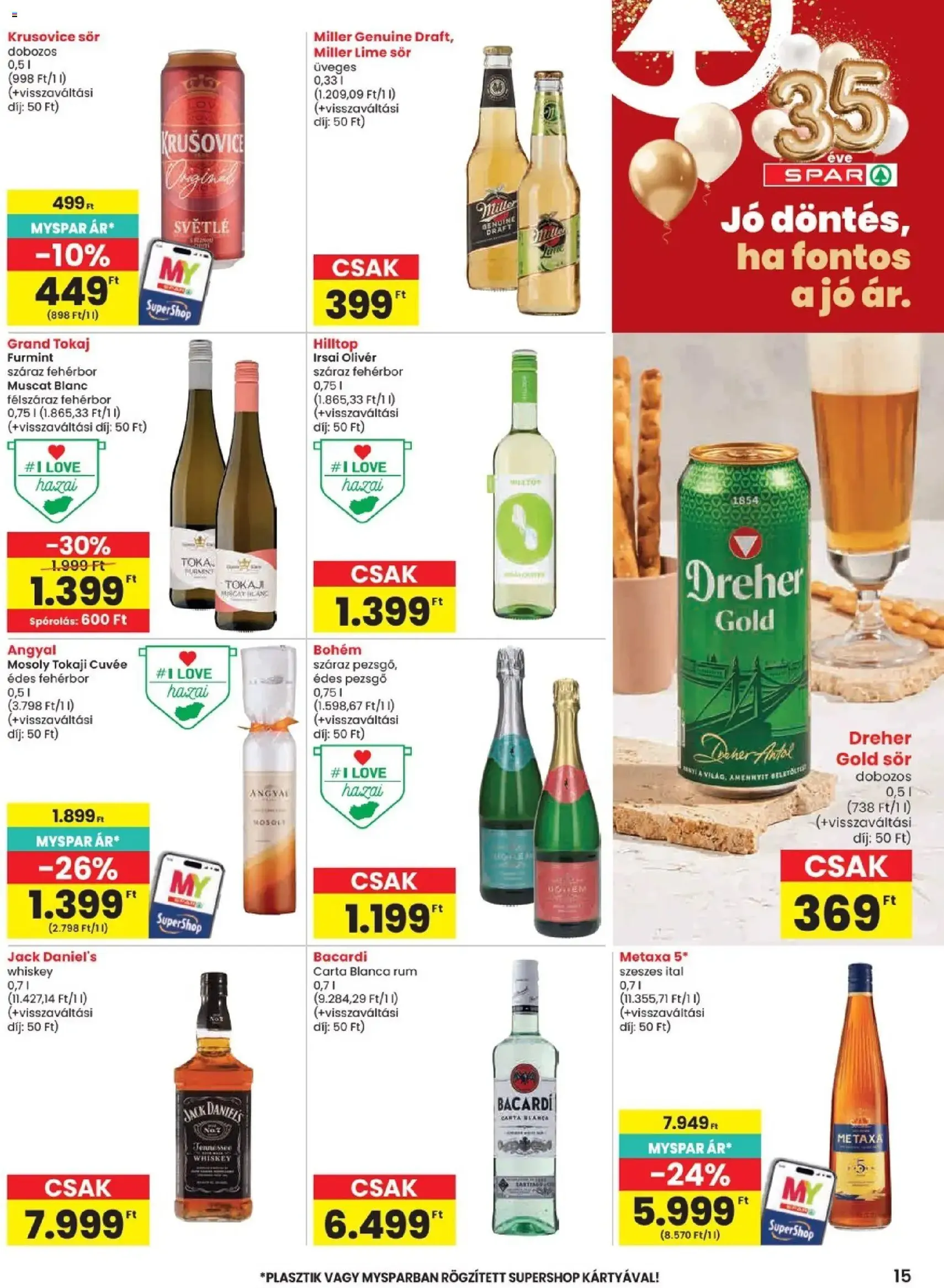 Spar akciós újság - 2026.05.14. érvényes szórólap 15 oldal 20 oldalból