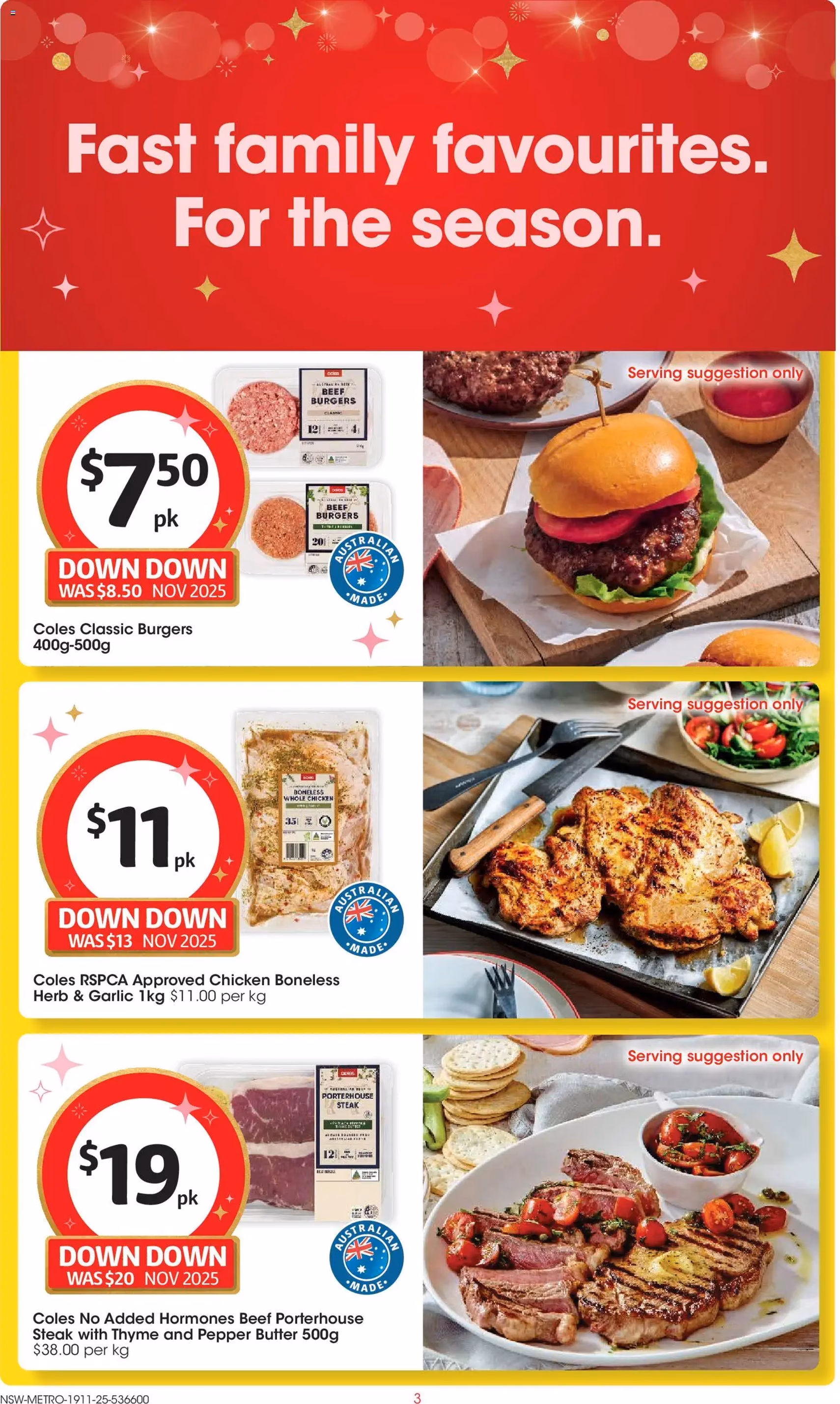 Coles Catalogue - valid flyer from 19/11/2025, page 3 of 49