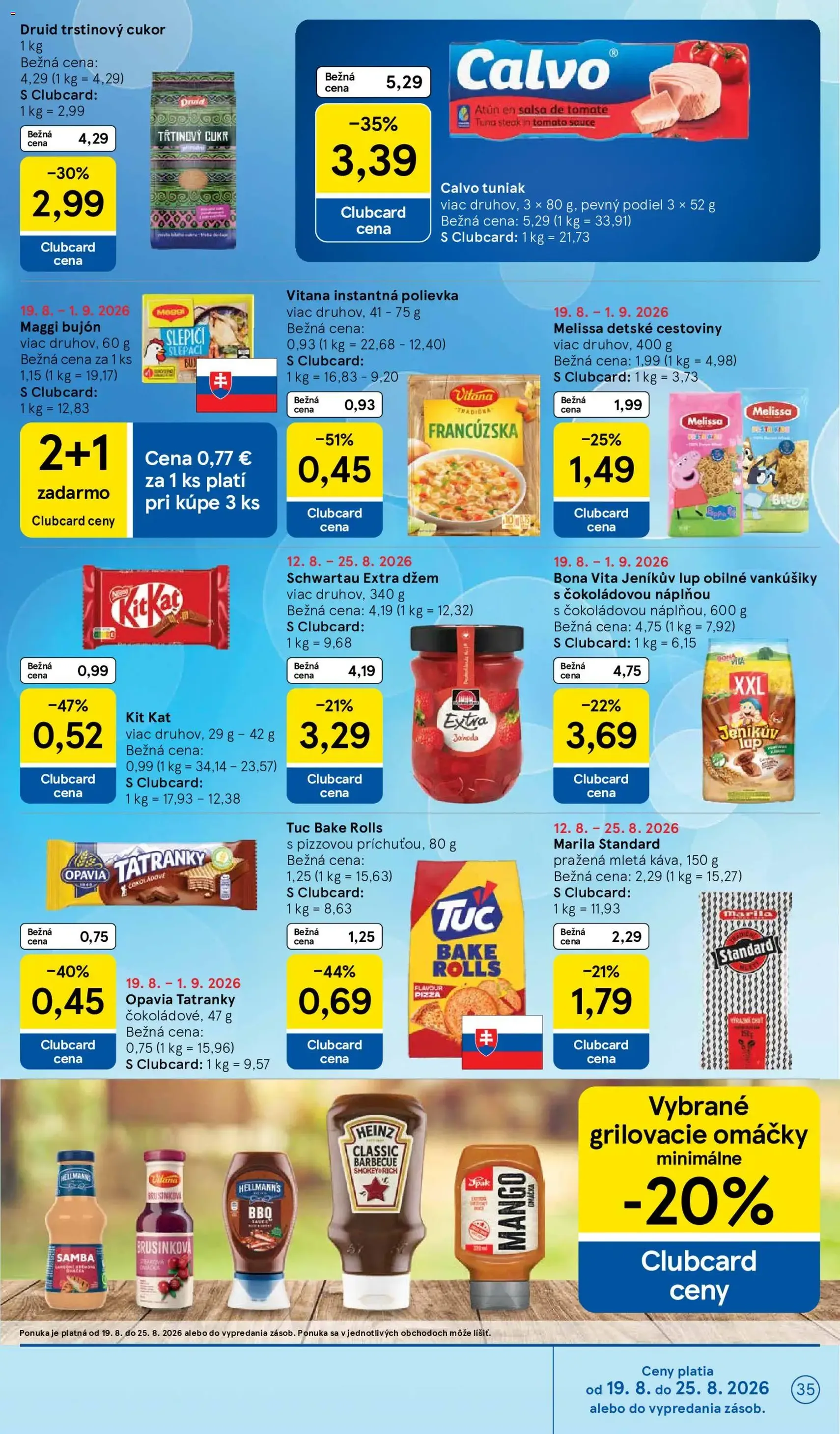 Tesco Hypermarket - leták - platný leták od 19.08.2026 strana 35 z 50