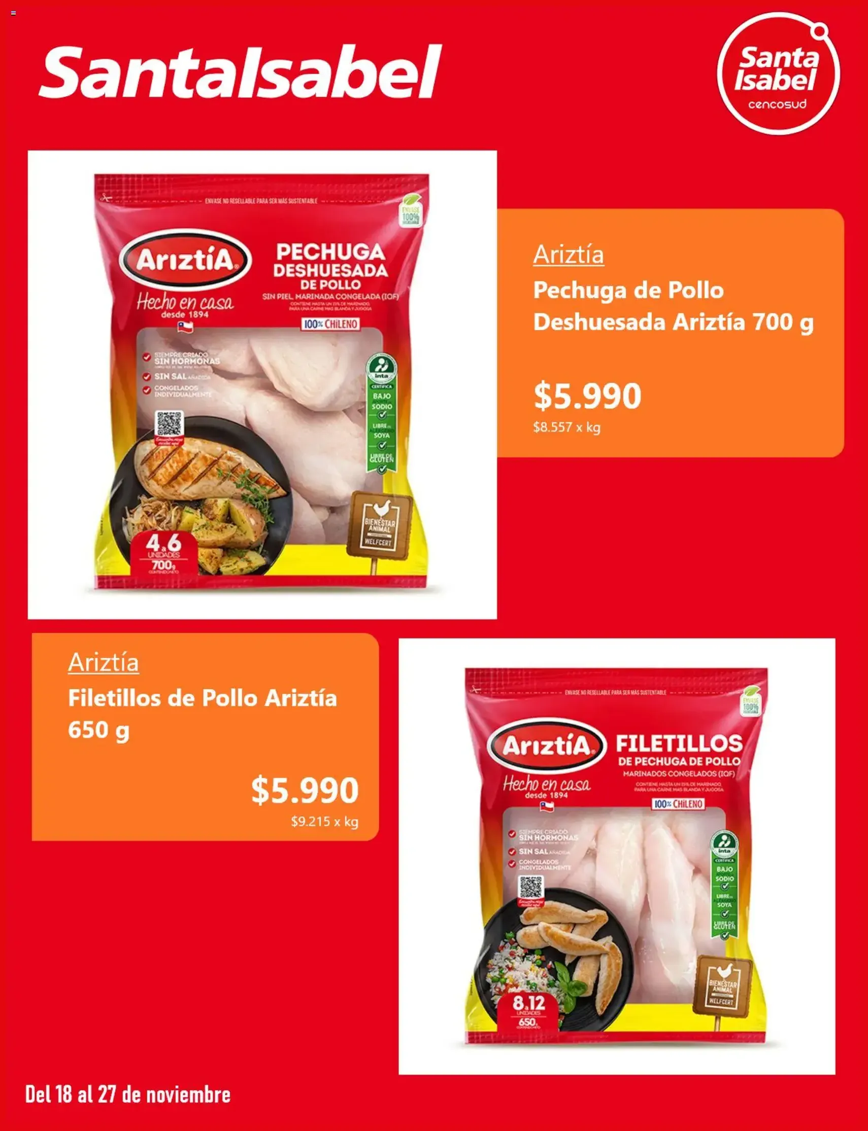 Santa Isabel ofertas - folleto válido desde 18.11.2025 página 2 de 5