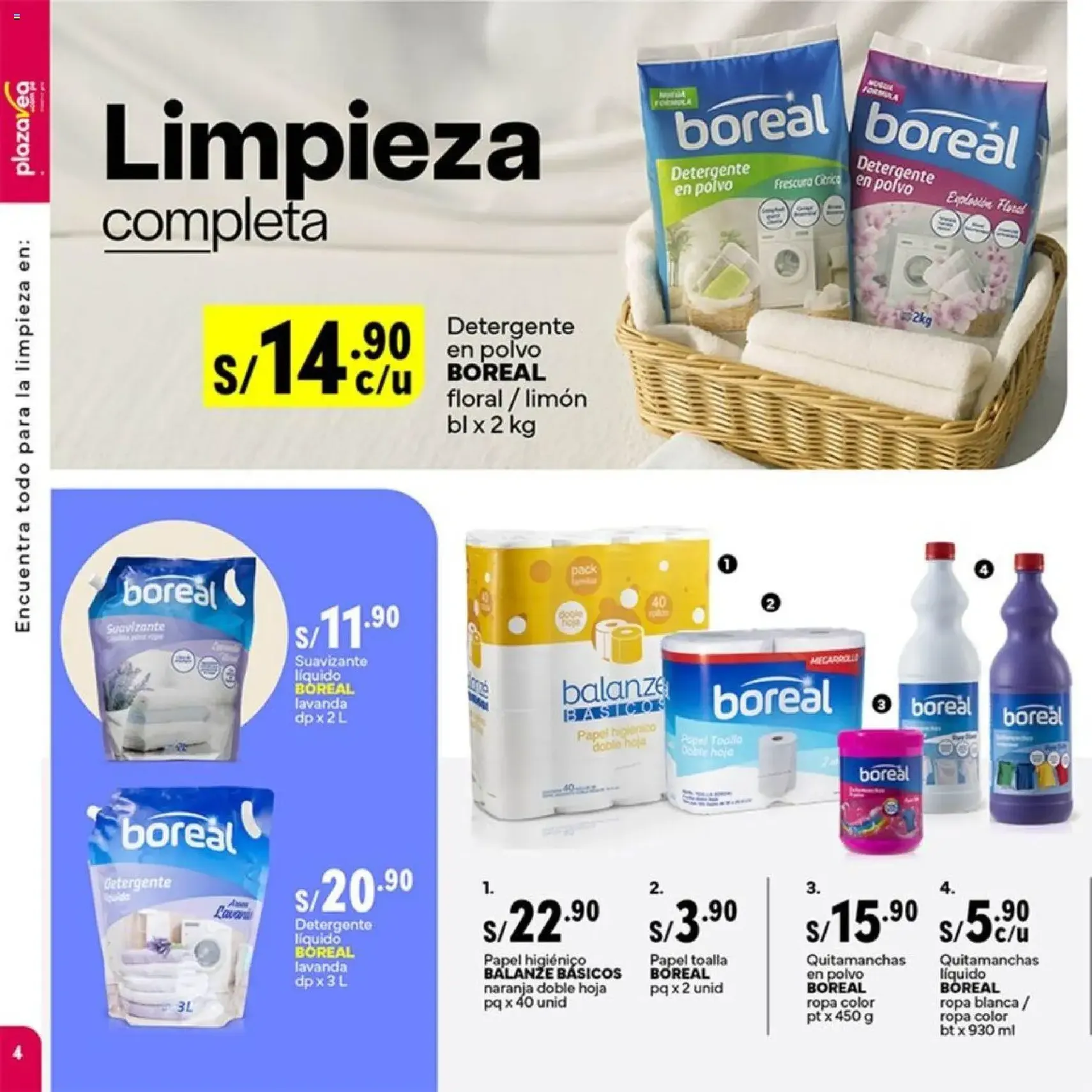 Plaza Vea - ESPECIAL LIMPIEZA 1 - folleto válido desde 03/11/2025 página 4 de 26