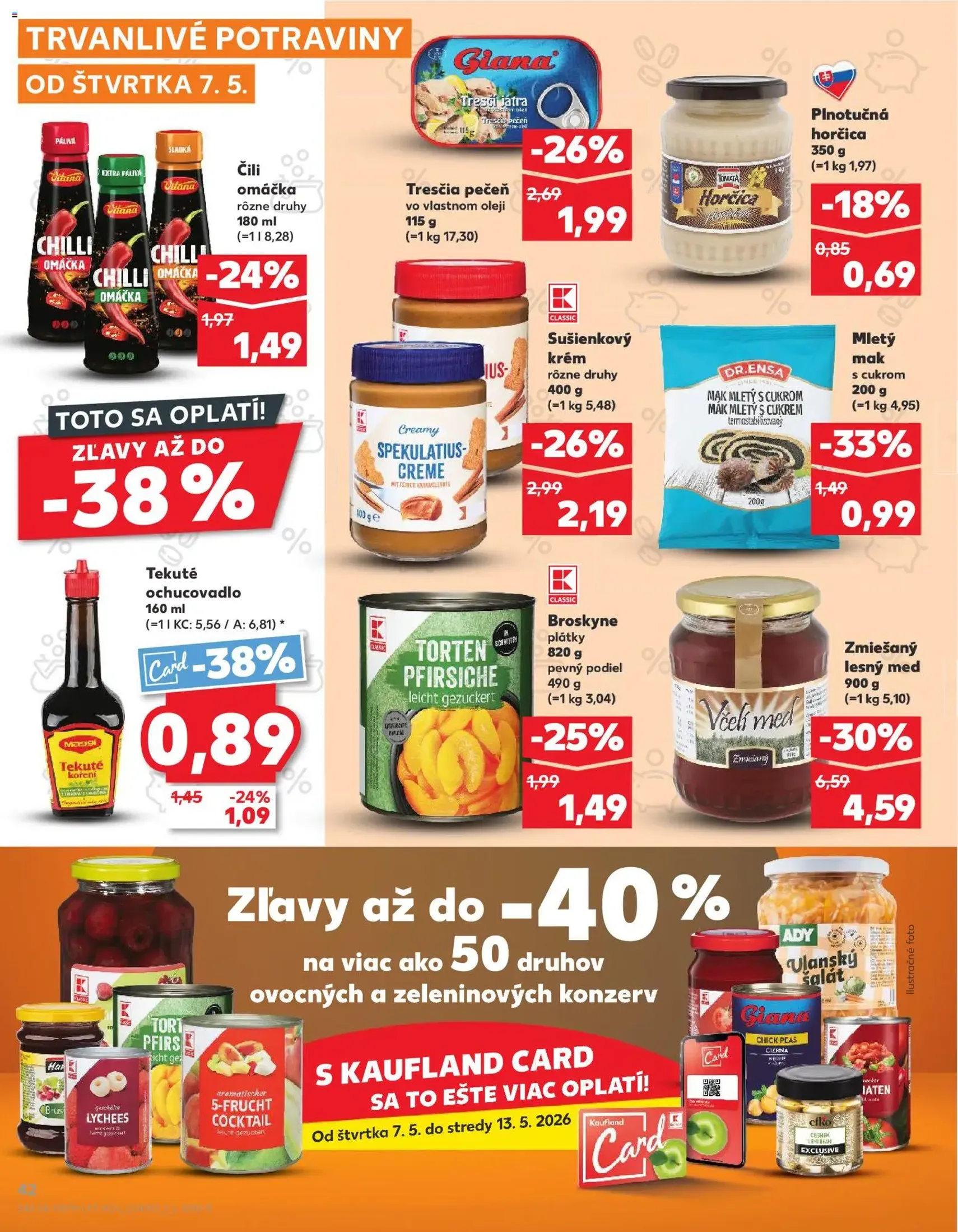 Kaufland leták - platný leták od 07.05.2026 strana 42 z 76