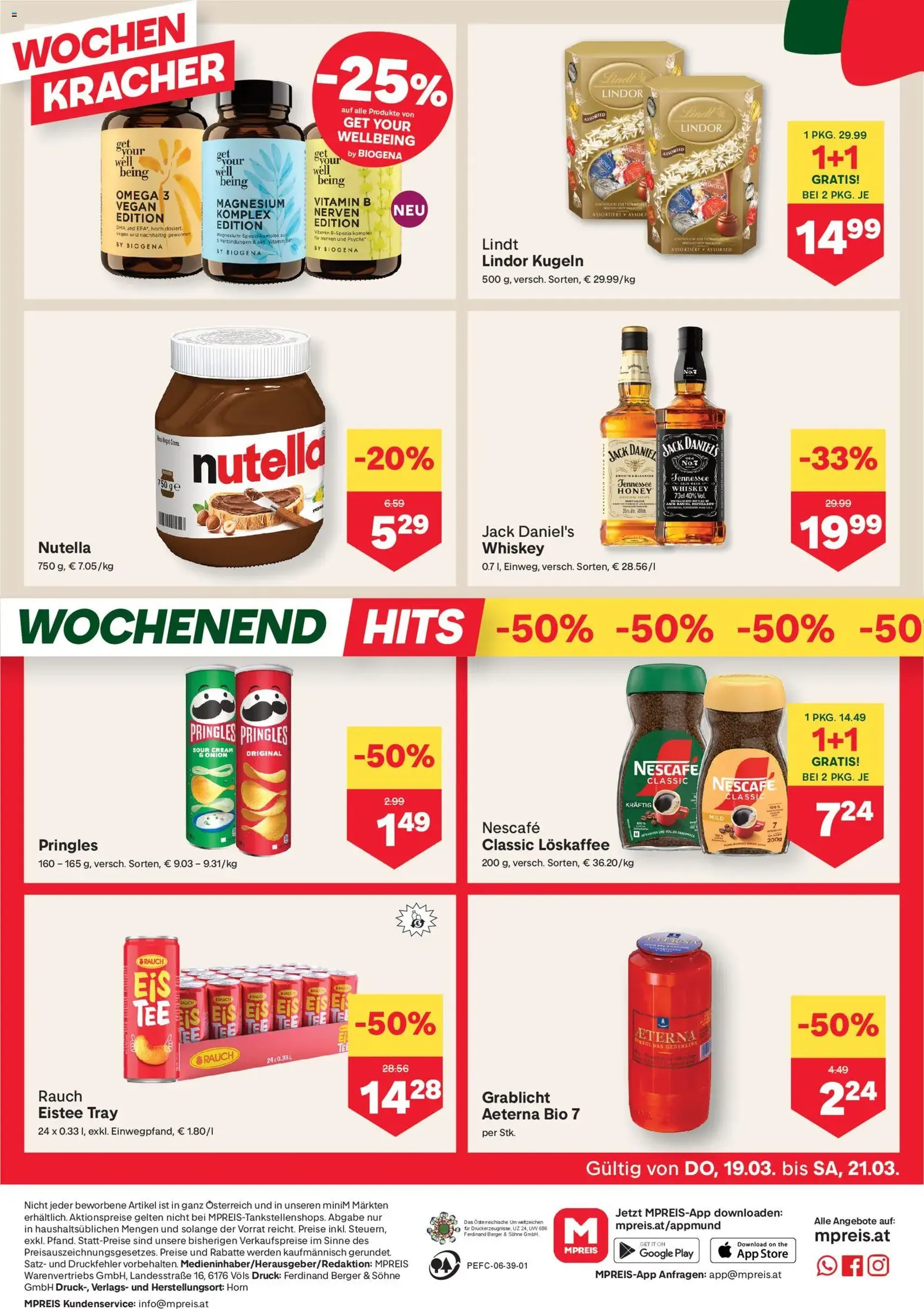 MPREIS Flugblatt - Gültiger Prospekt ab 19.03.2026, Seite 12 von insgesamt 17