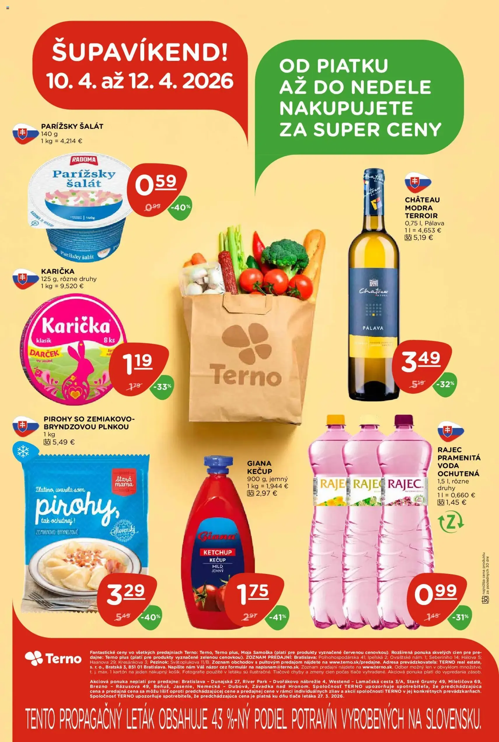 Terno leták - platný leták od 09.04.2026 strana 20 z 20