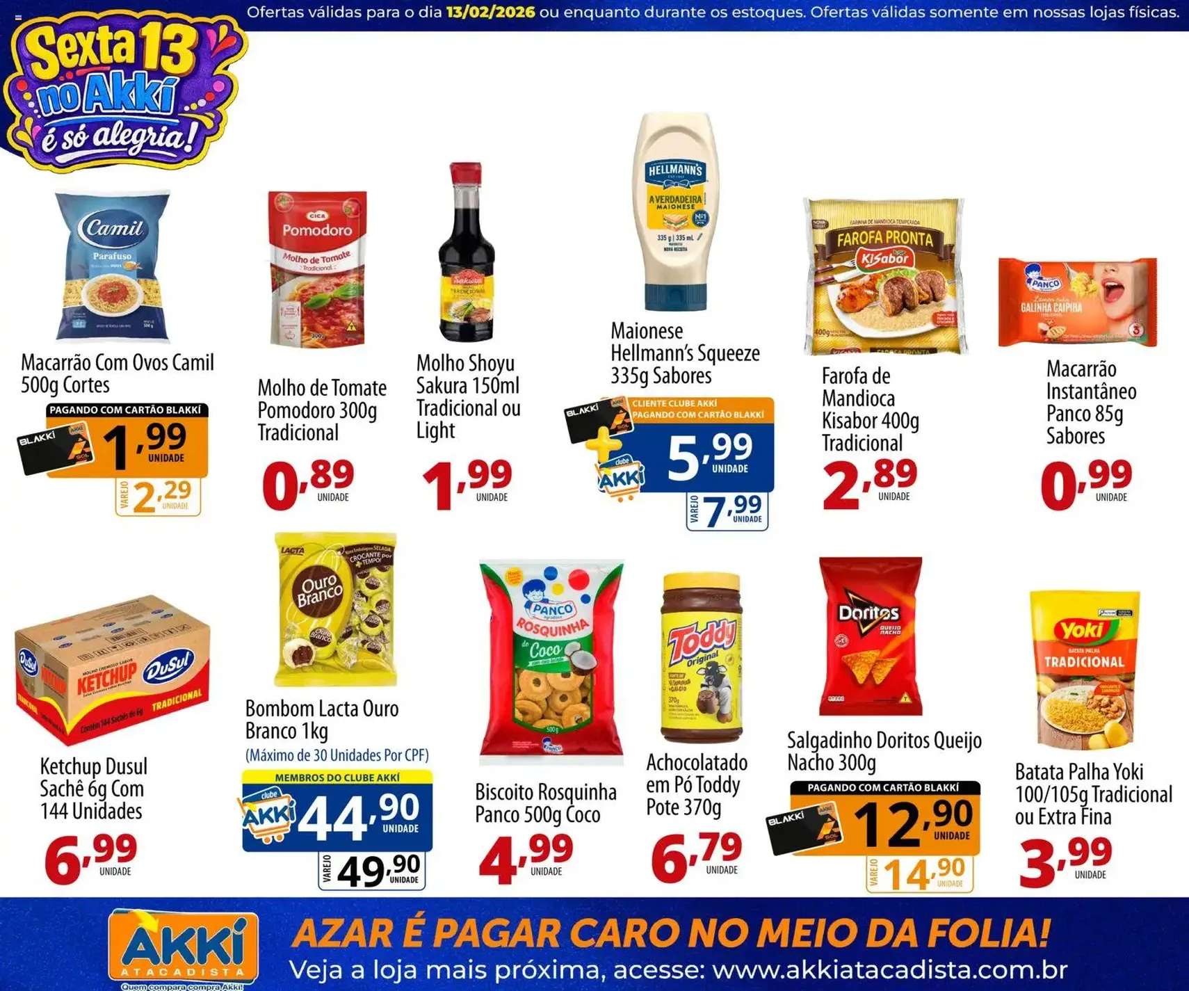 Akki Atacadista - Ofertas da semana - folheto válido a partir de 13/02/2026 página 6 de 14