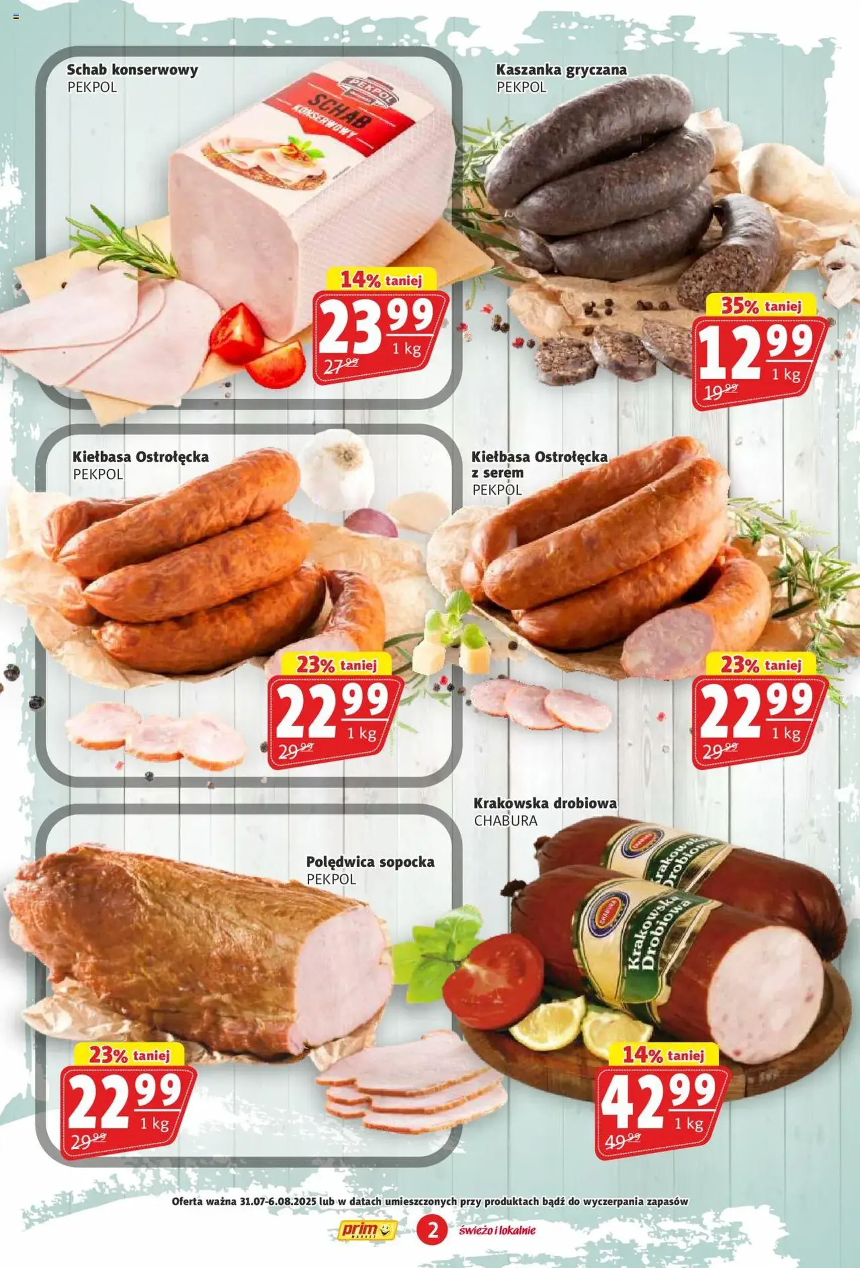 Prim Market Gazetka - ważny gazetka od 31.07.2025 strona 2 z 16 Prim Market Gazetka - ważny gazetka od 31.07.2025 strona 2 z 16