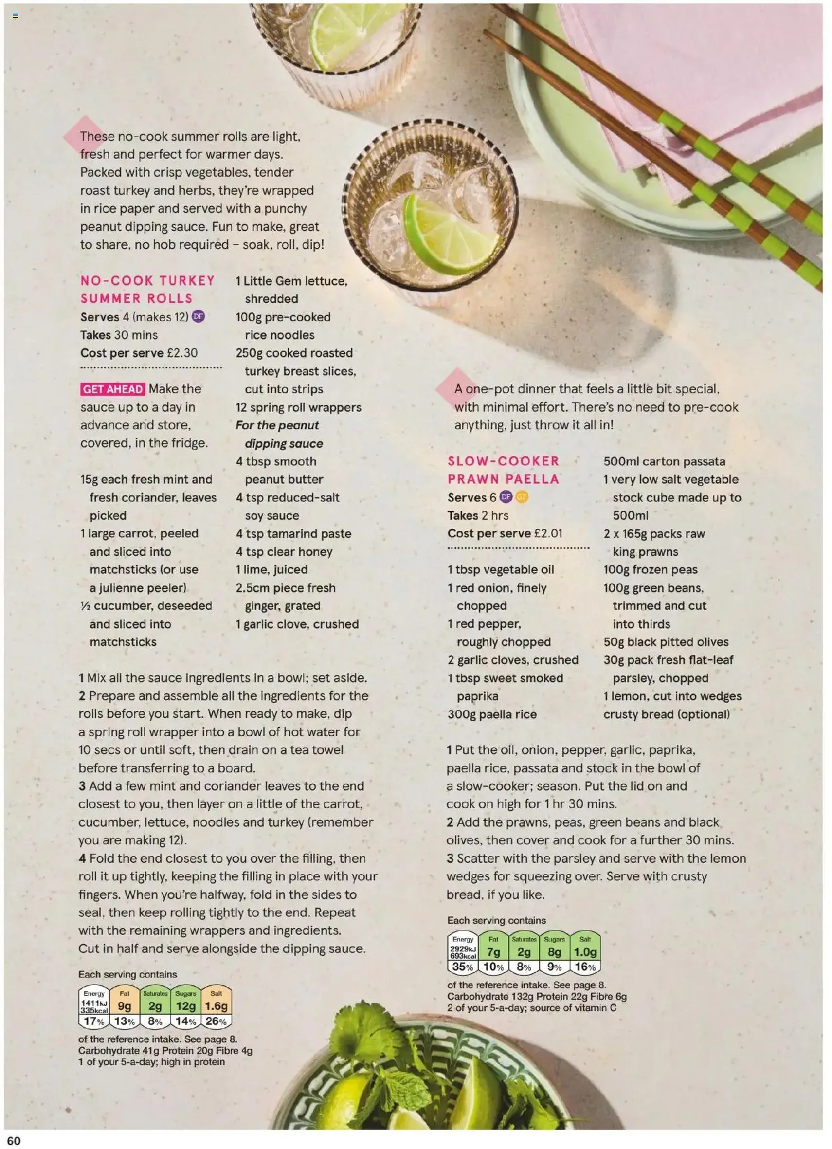 Tesco - Tesco Magazine - July/August 2025 - valid flyer from 10/07/2025, page 60 of 100 Tesco - Tesco Magazine - July/August 2025 - valid flyer from 10/07/2025, page 60 of 100