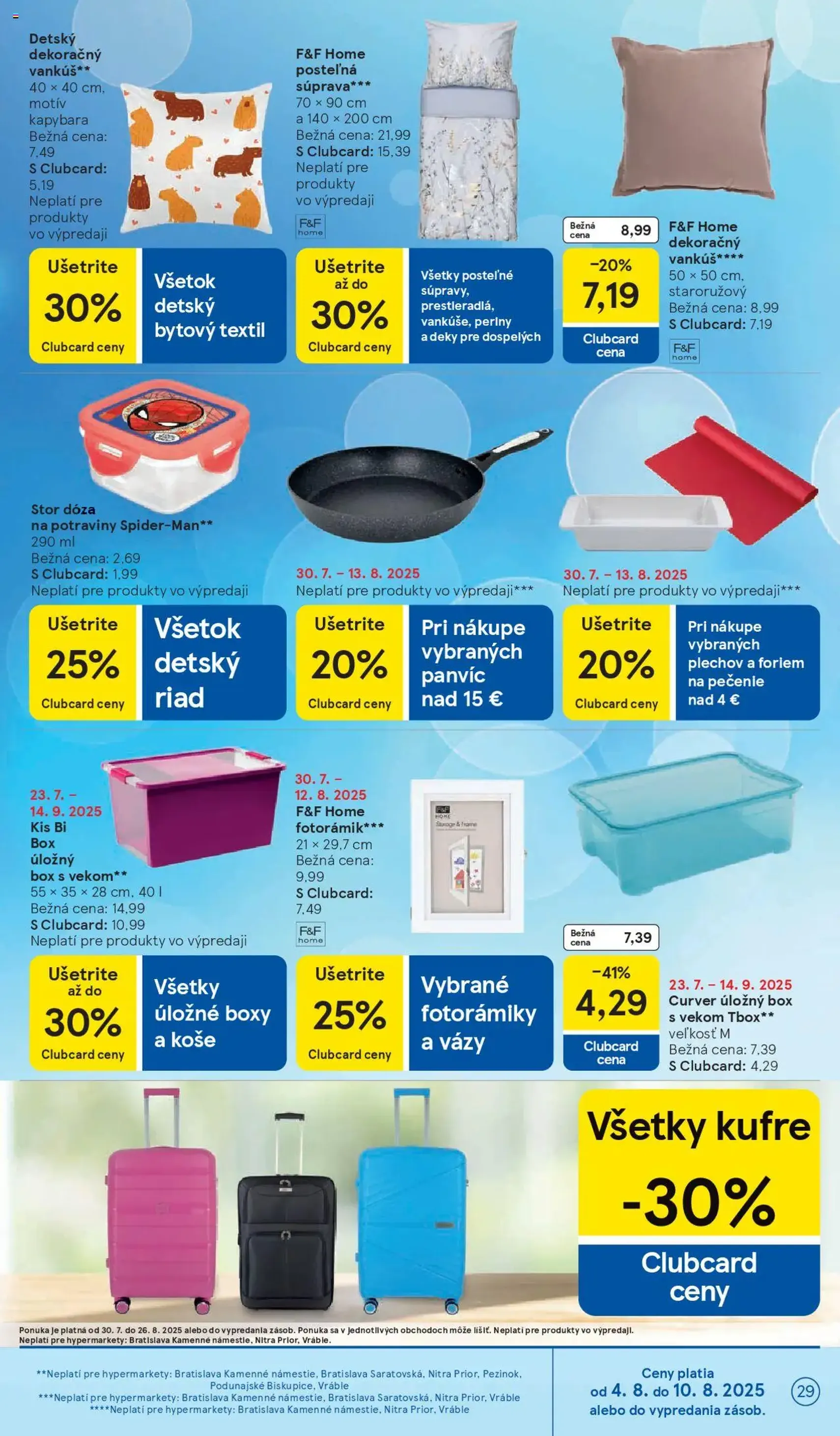 Tesco Hypermarket - leták - platný leták od 06.08.2025 strana 29 z 41 Tesco Hypermarket - leták - platný leták od 06.08.2025 strana 29 z 41