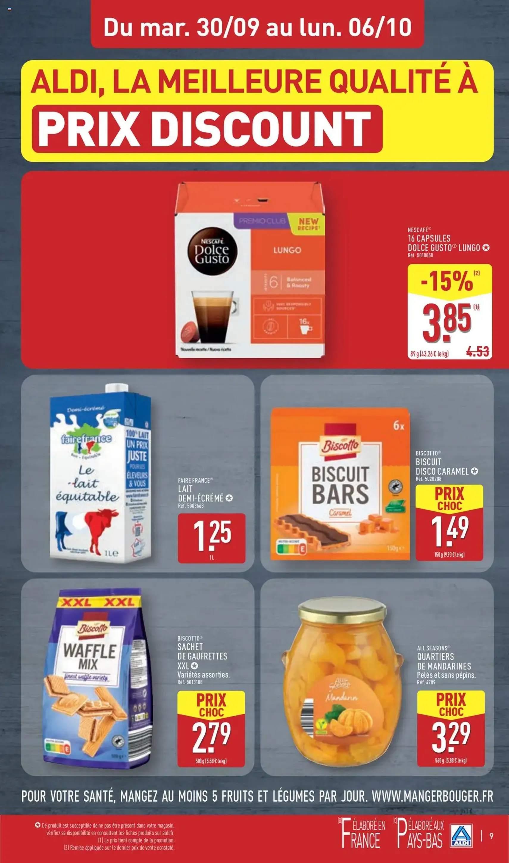 Aldi catalogue semaine 40 - brochure valable à partir du 30/09/2025, page 11 sur 51 Aldi catalogue semaine 40 - brochure valable à partir du 30/09/2025, page 11 sur 51