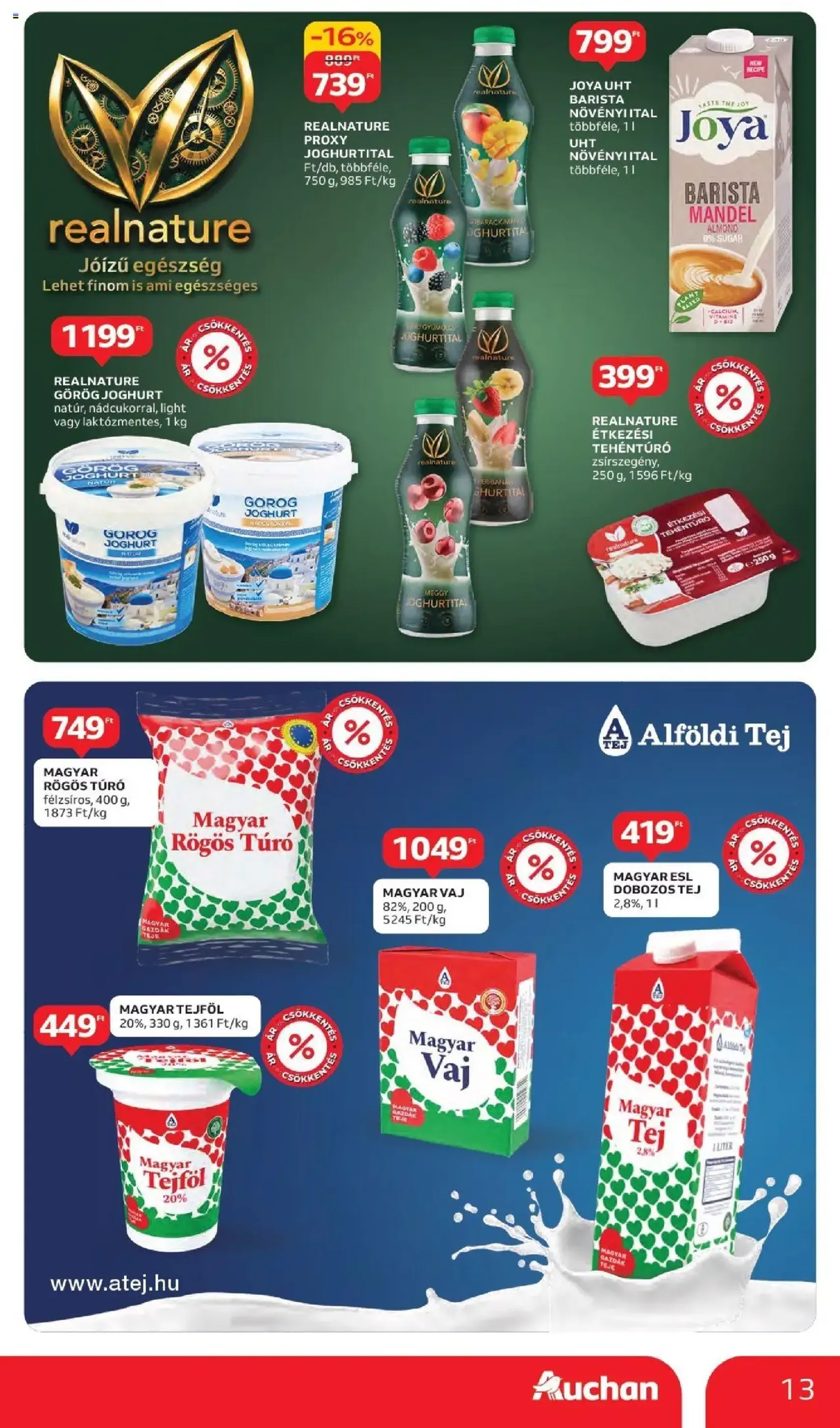 Auchan Akciós újság - 2025.09.11. érvényes szórólap 13 oldal 42 oldalból Auchan Akciós újság - 2025.09.11. érvényes szórólap 13 oldal 42 oldalból