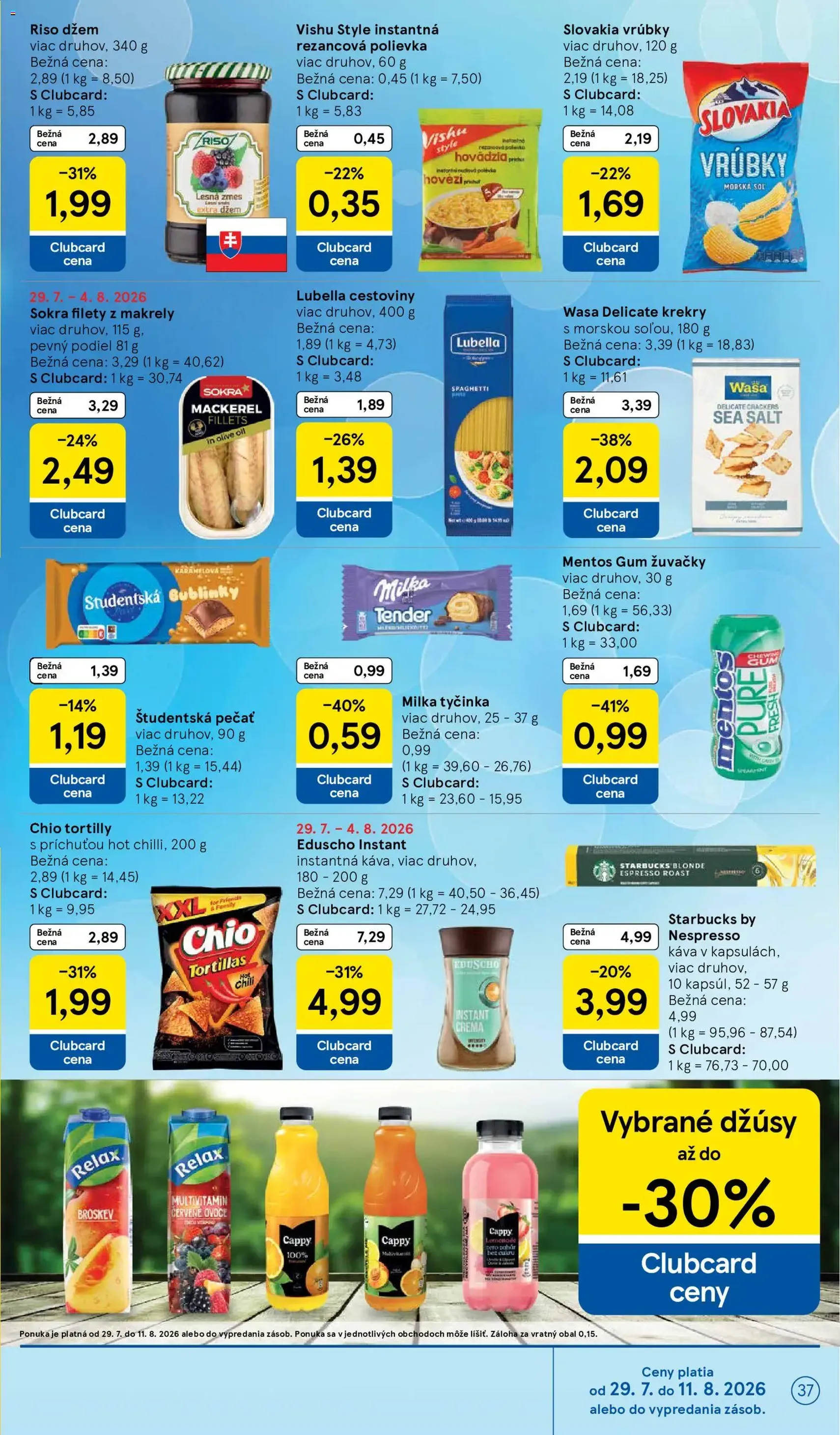 Tesco Hypermarket - leták - platný leták od 29.07.2026 strana 37 z 53