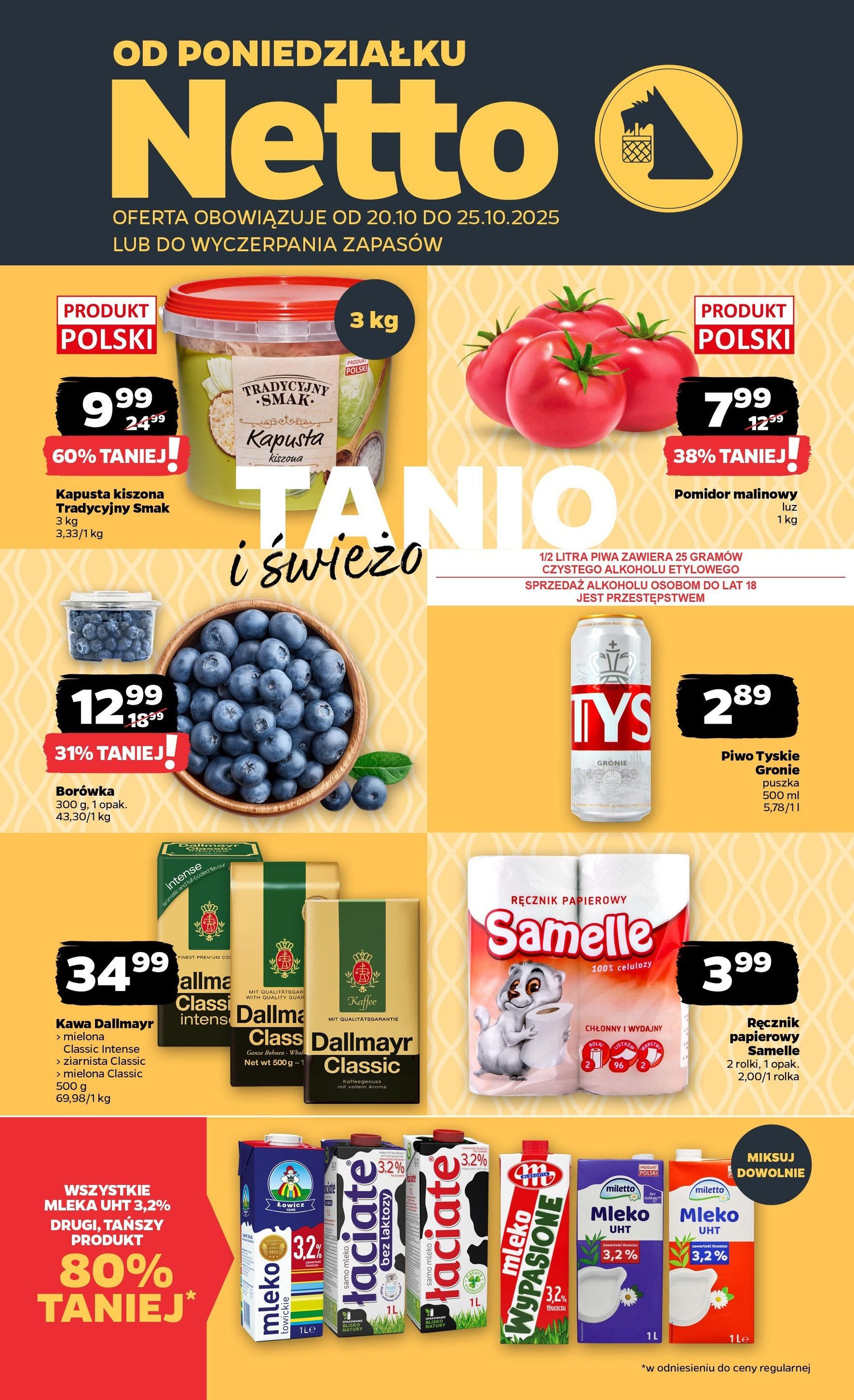 Netto gazetka - Spożywcza - ważny gazetka od 20.10.2025 strona 1 z 34 Netto gazetka - Spożywcza - ważny gazetka od 20.10.2025 strona 1 z 34