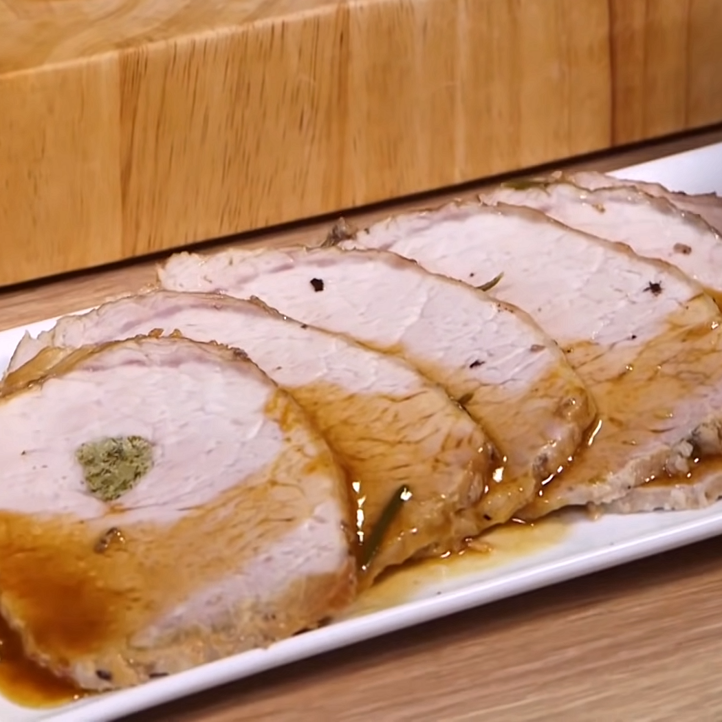 Arista di maiale in padella