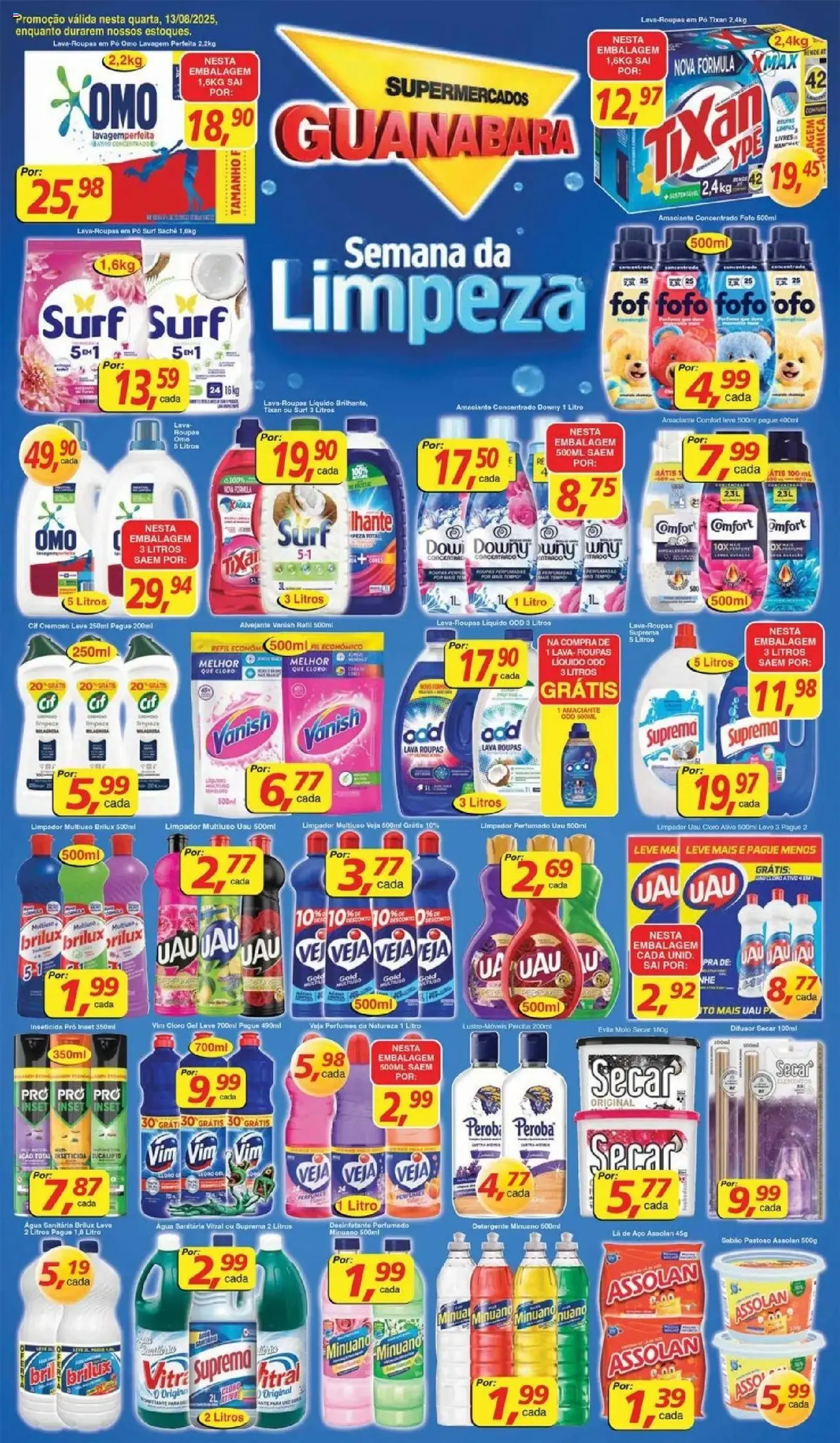Encarte Guanabara - folheto válido a partir de 13/08/2025 página 1 de 2