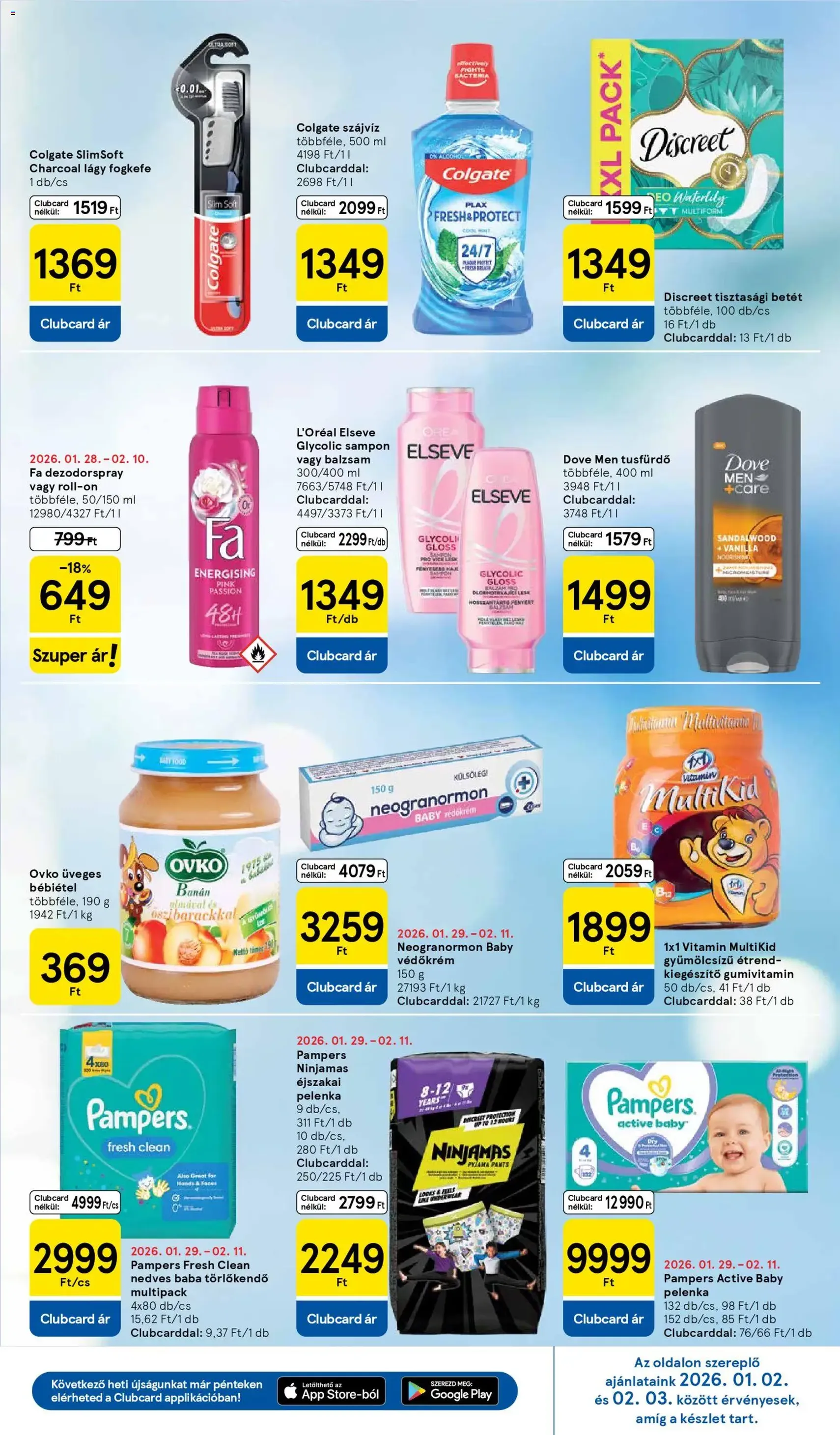 Tesco Hipermarket - Akciós újság - 2026.01.29. érvényes szórólap 9 oldal 30 oldalból