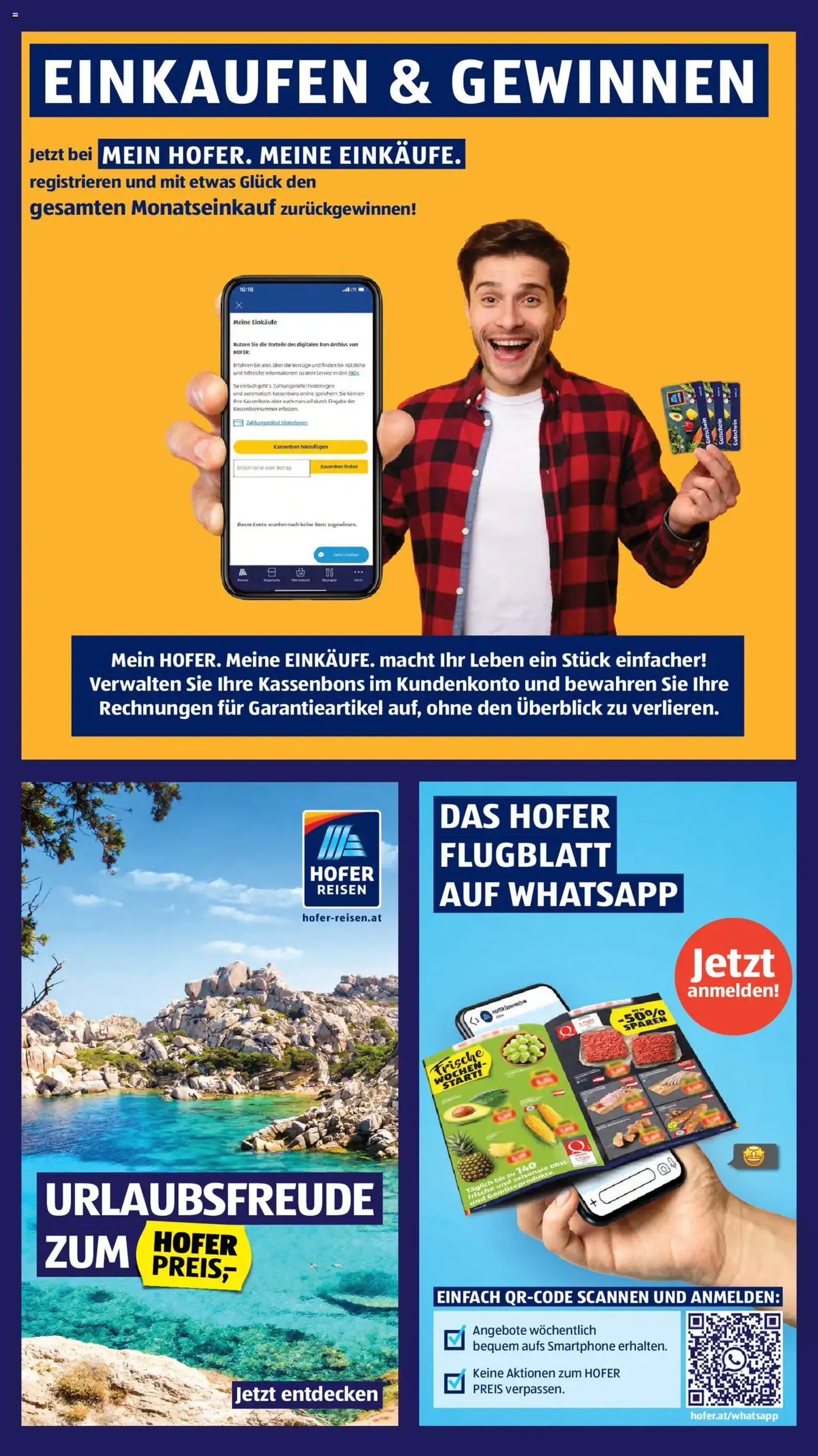 Hofer Flugblatt - Gültiger Prospekt ab 22.08.2025, Seite 3 von insgesamt 45