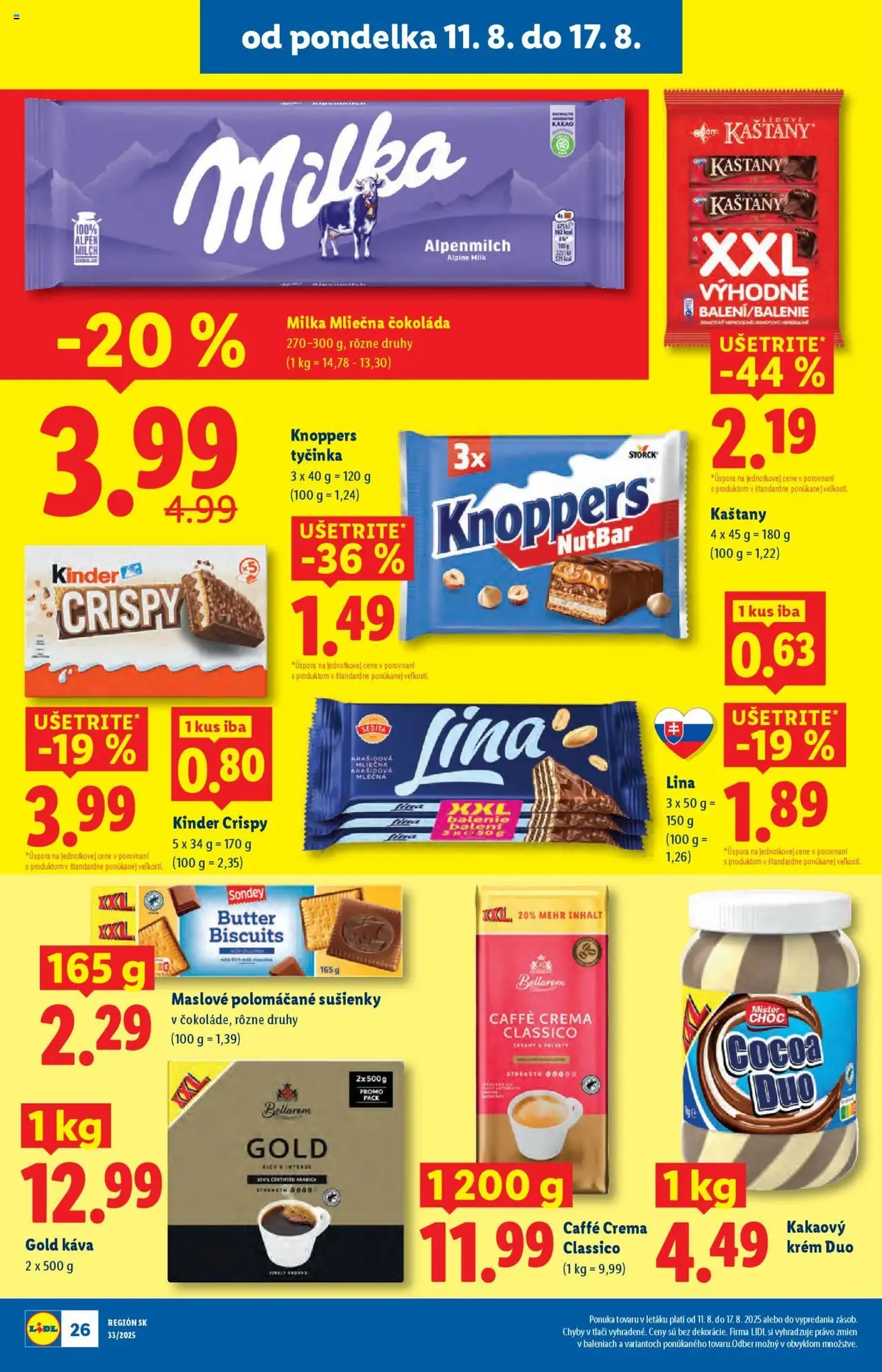 Lidl leták - platný leták od 11.08.2025 strana 26 z 93