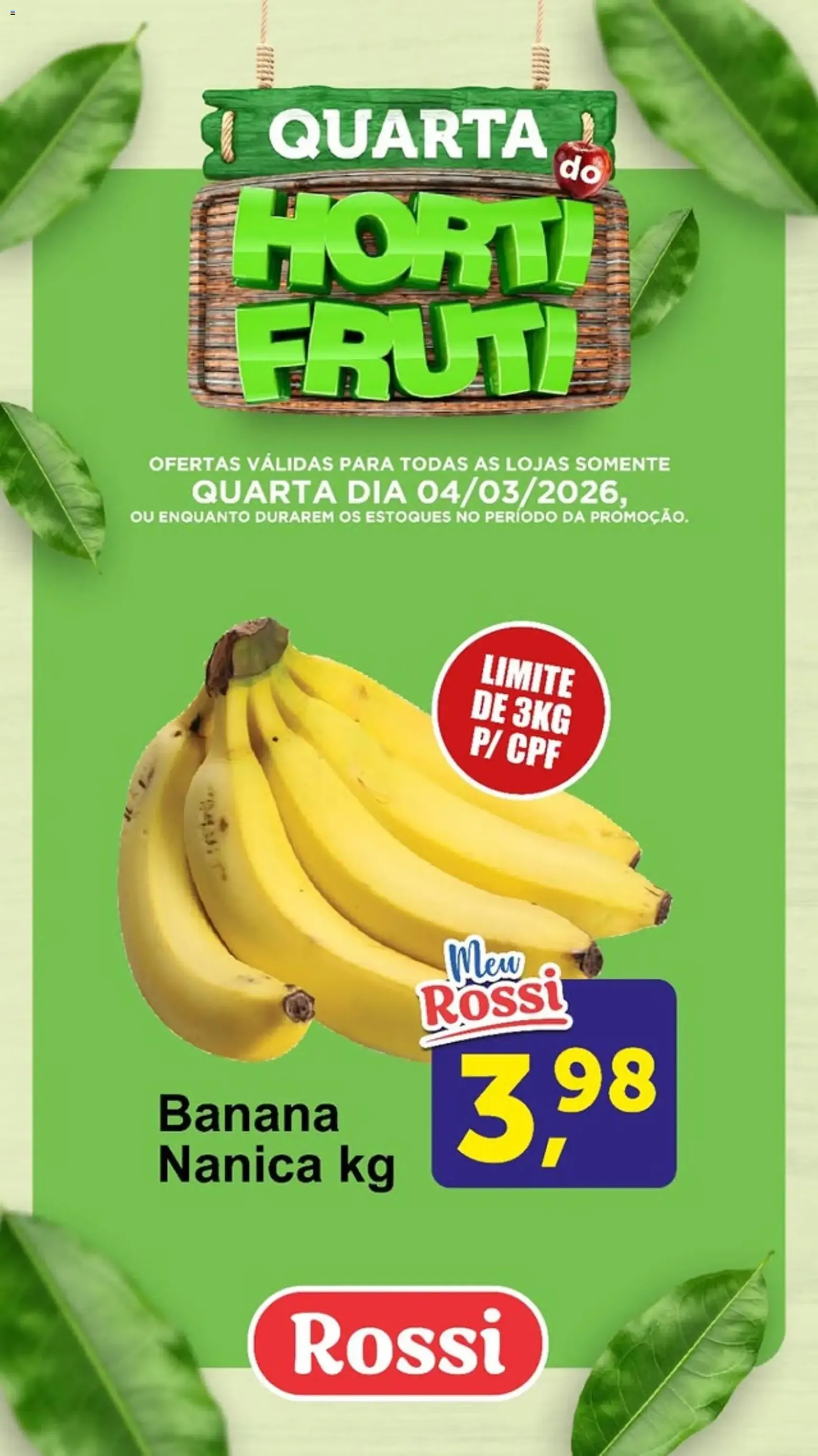 Rossi Supermercados - Ofertas da semana - folheto válido a partir de 04/03/2026 página 4 de 4