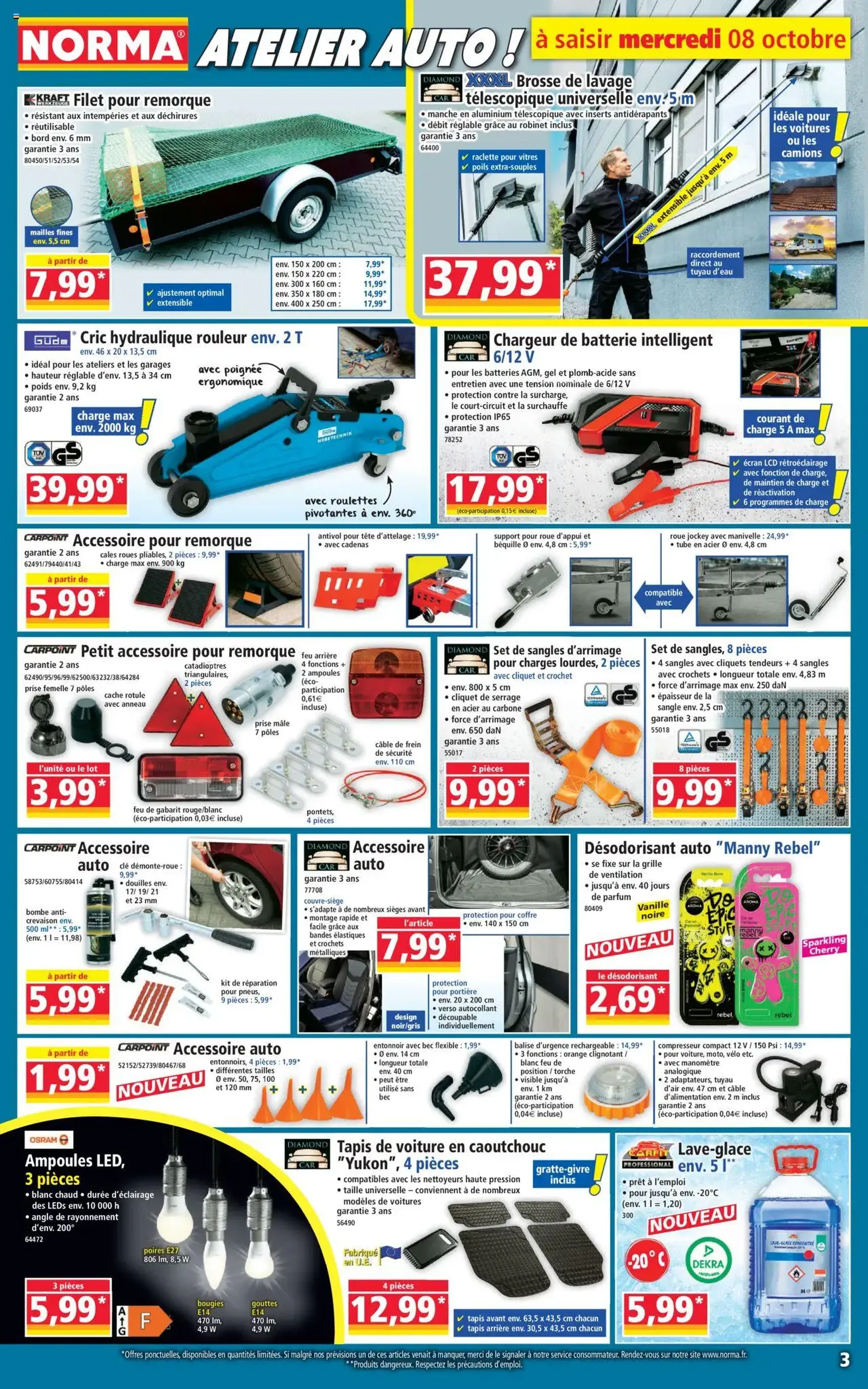 Norma catalogue - brochure valable à partir du 08/10/2025, page 3 sur 14