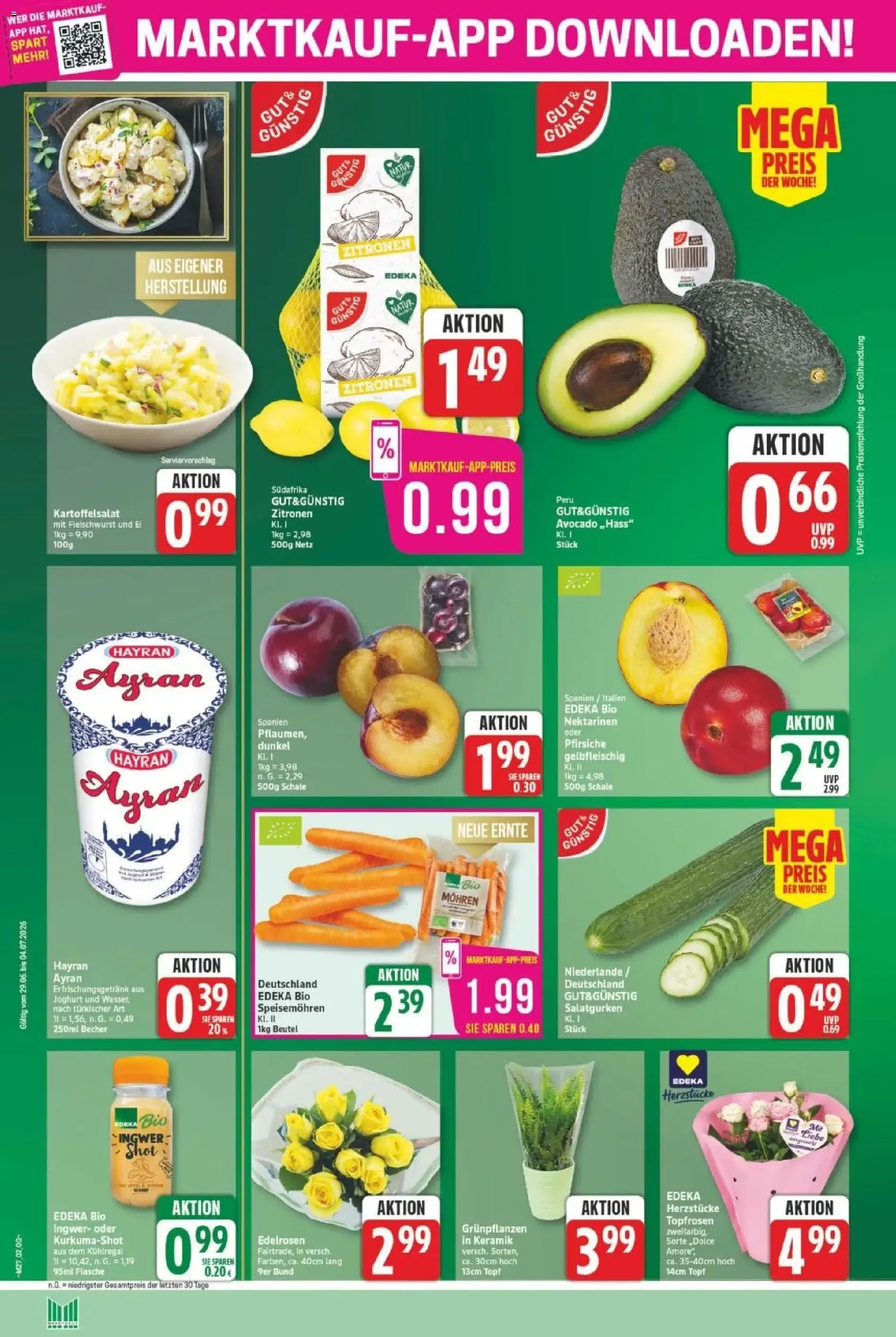 Marktkauf Prospekt - Gültiger Prospekt ab 29.06.2026, Seite 2 von insgesamt 36