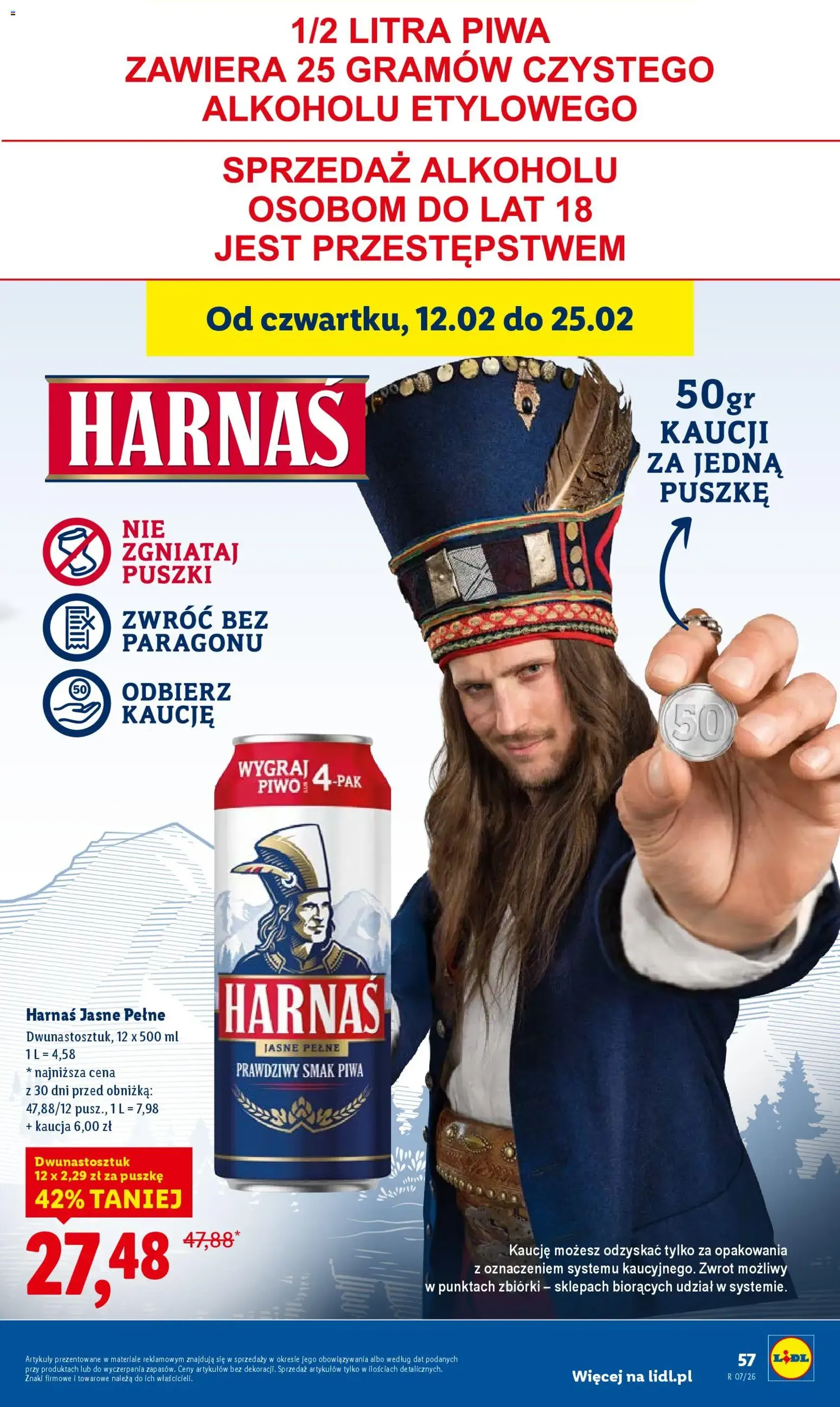 Lidl Gazetka - ważny gazetka od 12.02.2026 strona 57 z 63
