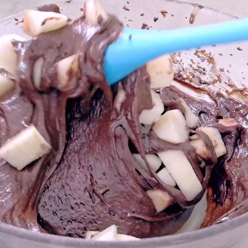 Torta cioccolato e pere - procedimento 1