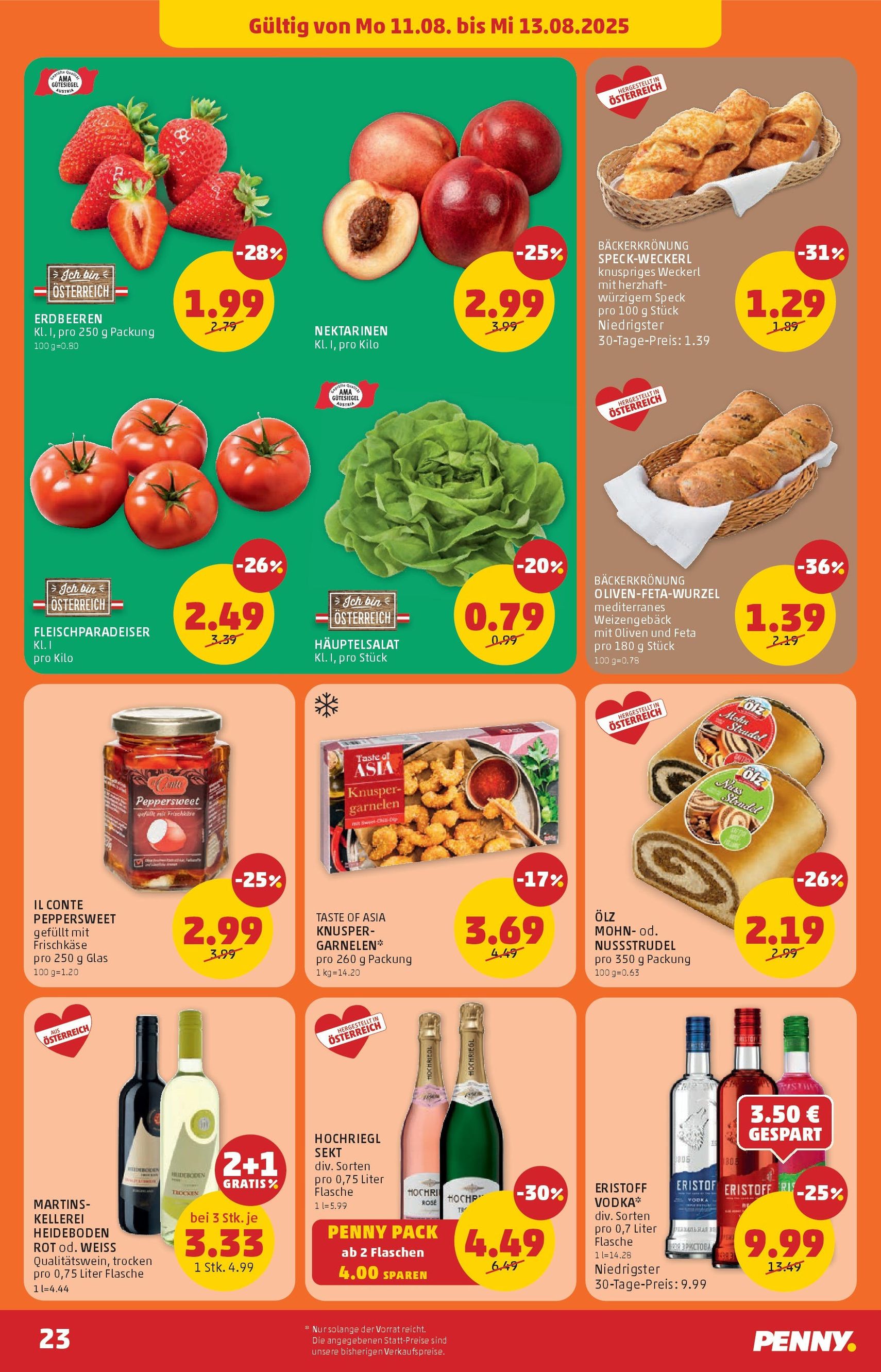 Penny Markt Flugblatt - Gültiger Prospekt ab 07.08.2025, Seite 23 von insgesamt 24