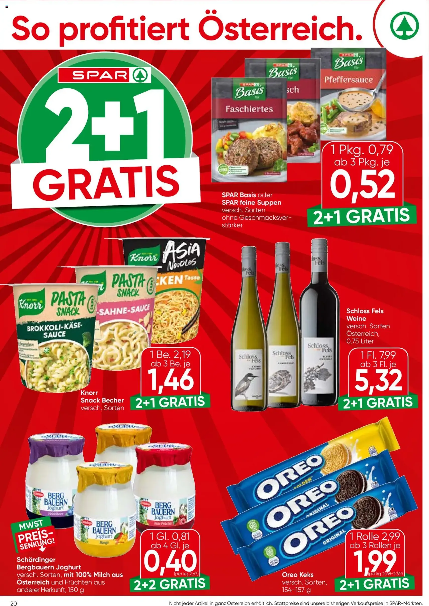 Spar - Flugblatt - Gültiger Prospekt ab 10.09.2026, Seite 20 von insgesamt 24