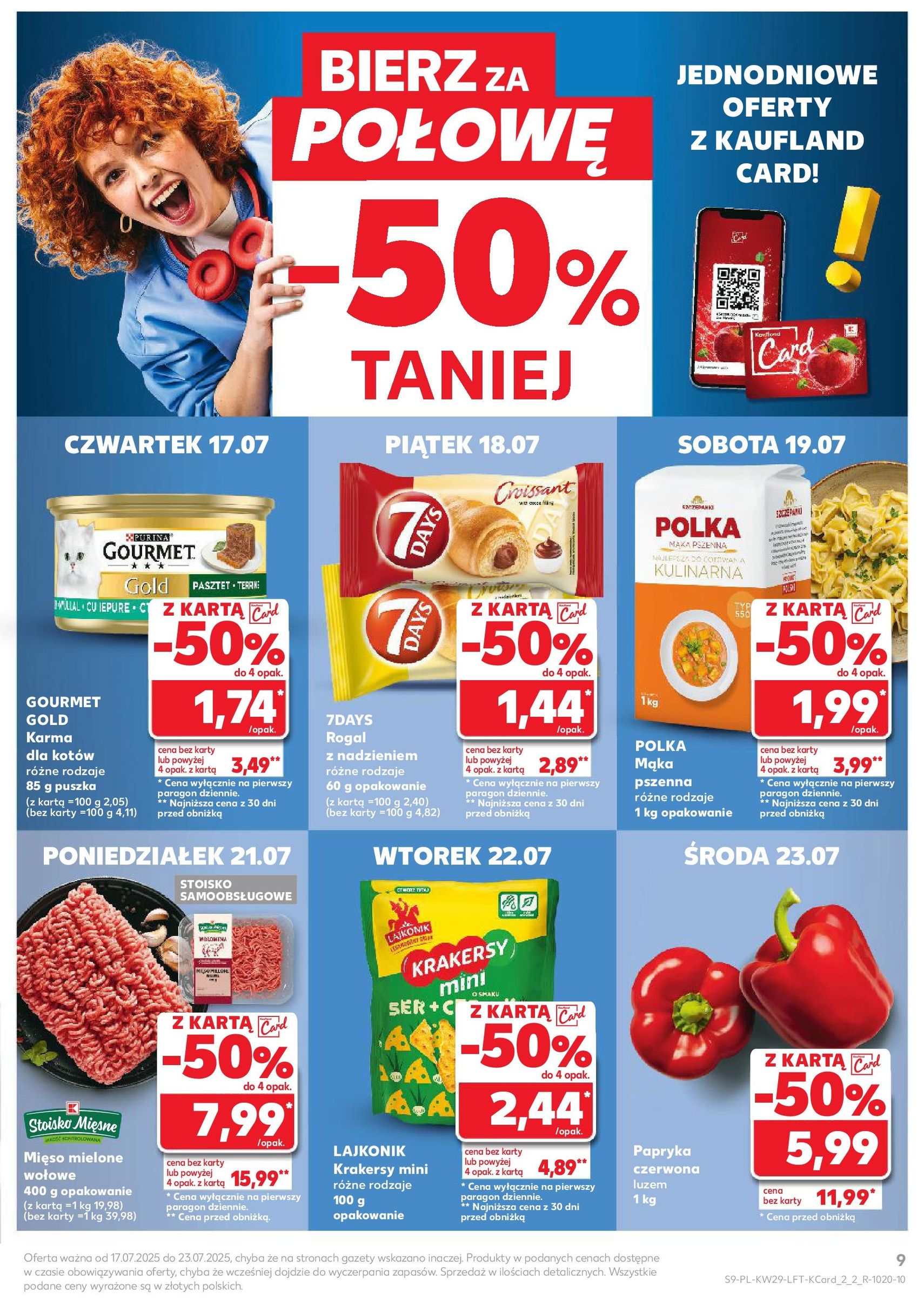 Kaufland gazetka - ważny gazetka od 17.07.2025 strona 9 z 53 Kaufland gazetka - ważny gazetka od 17.07.2025 strona 9 z 53