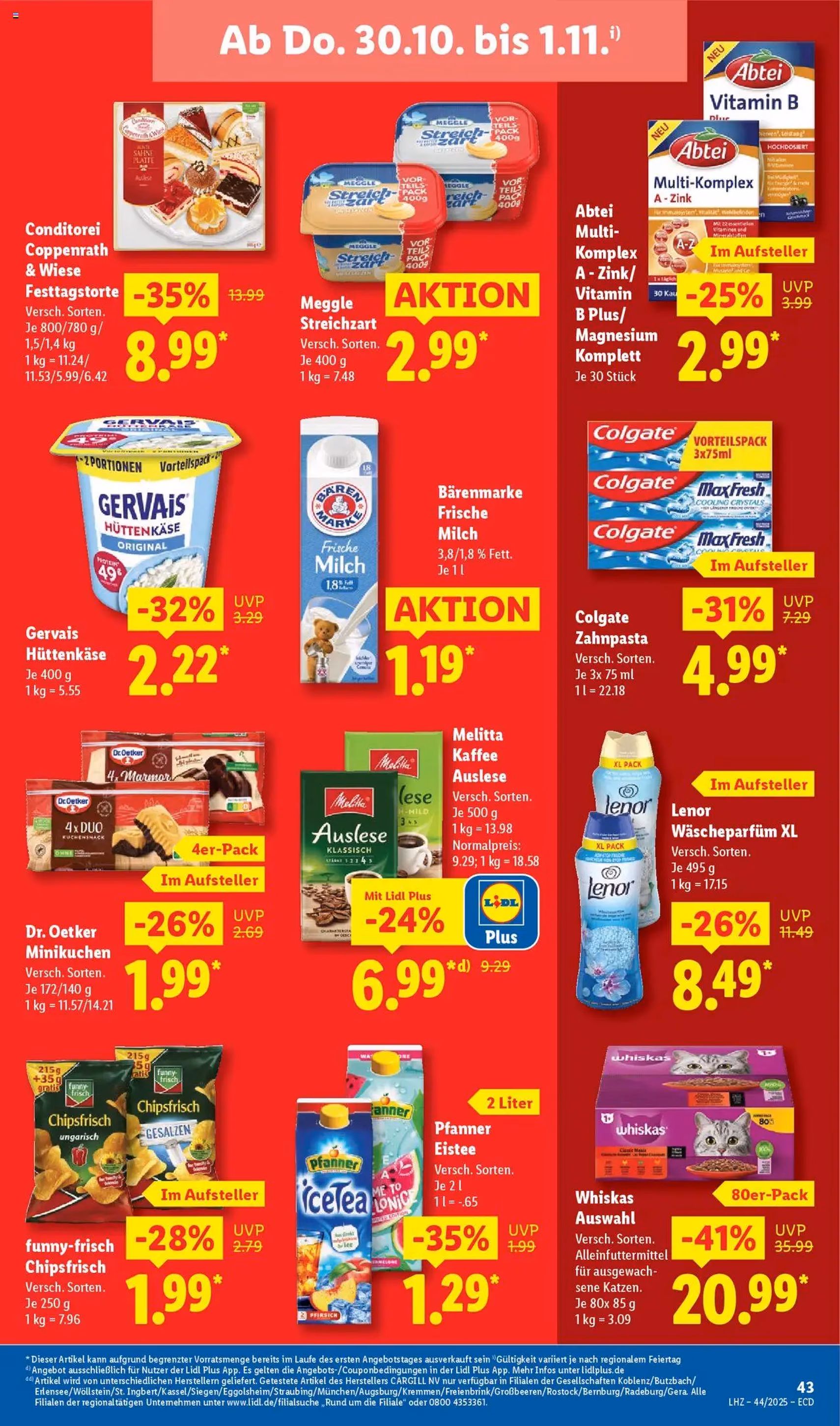 Lidl - Prospekt - Gültiger Prospekt ab 27.10.2025, Seite 63 von insgesamt 67 Lidl - Prospekt - Gültiger Prospekt ab 27.10.2025, Seite 63 von insgesamt 67