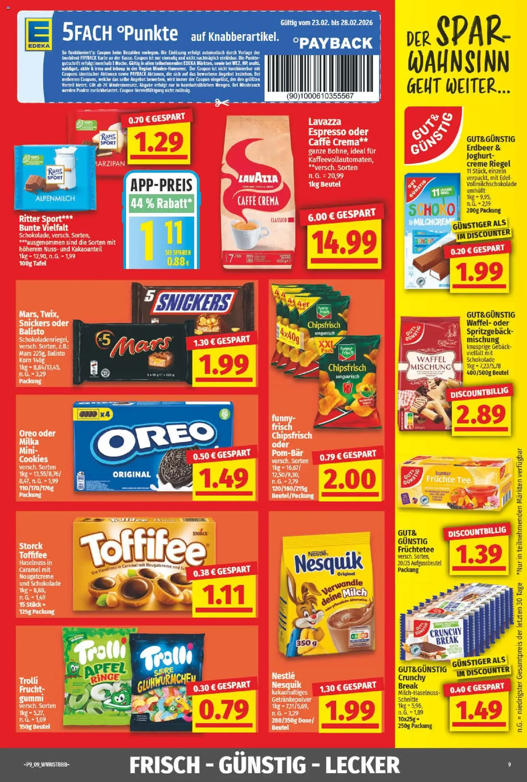 NP Discount Prospekt - Gültiger Prospekt ab 23.02.2026, Seite 9 von insgesamt 15