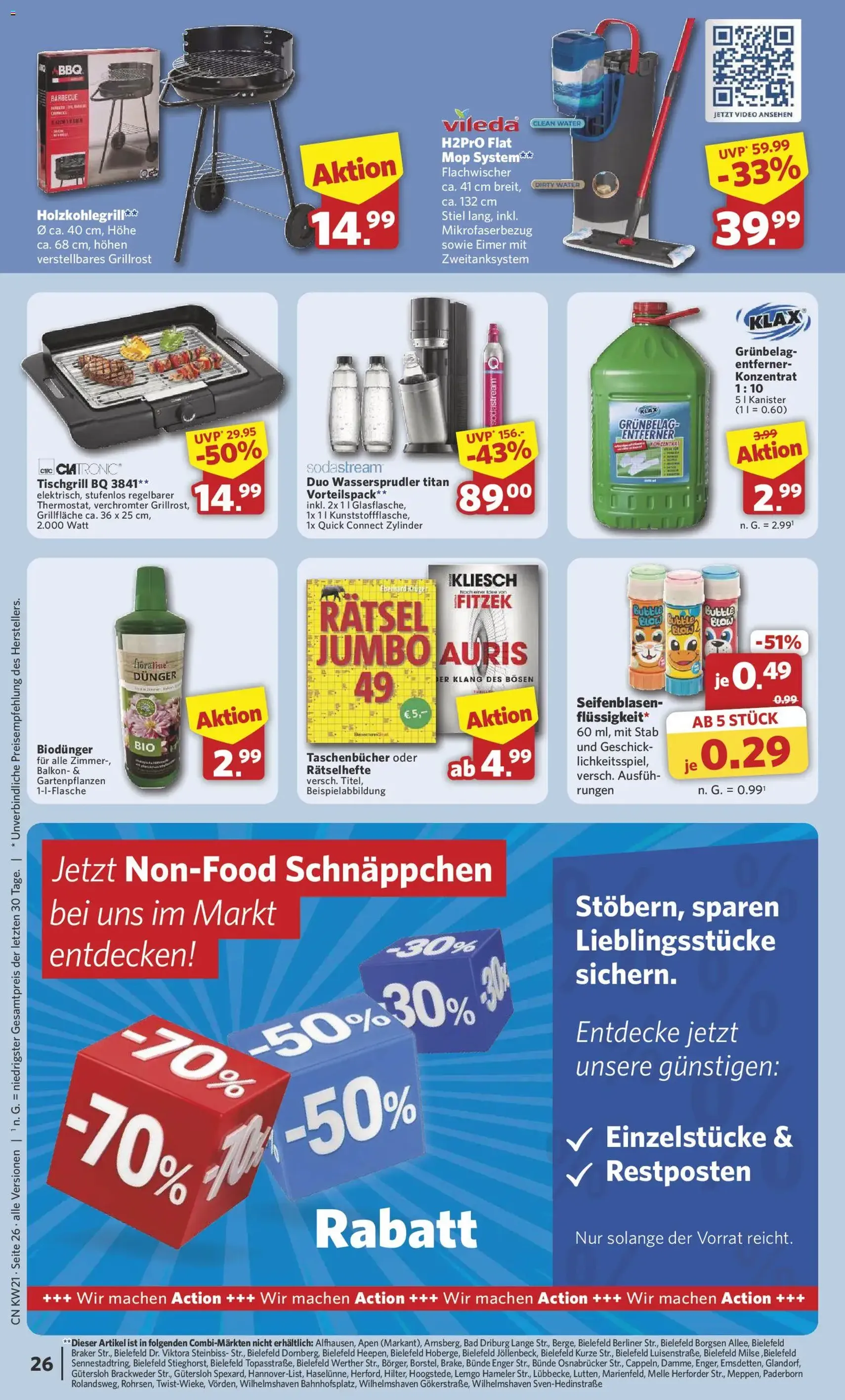 Combi Prospekt - Gültiger Prospekt ab 18.05.2026, Seite 26 von insgesamt 36