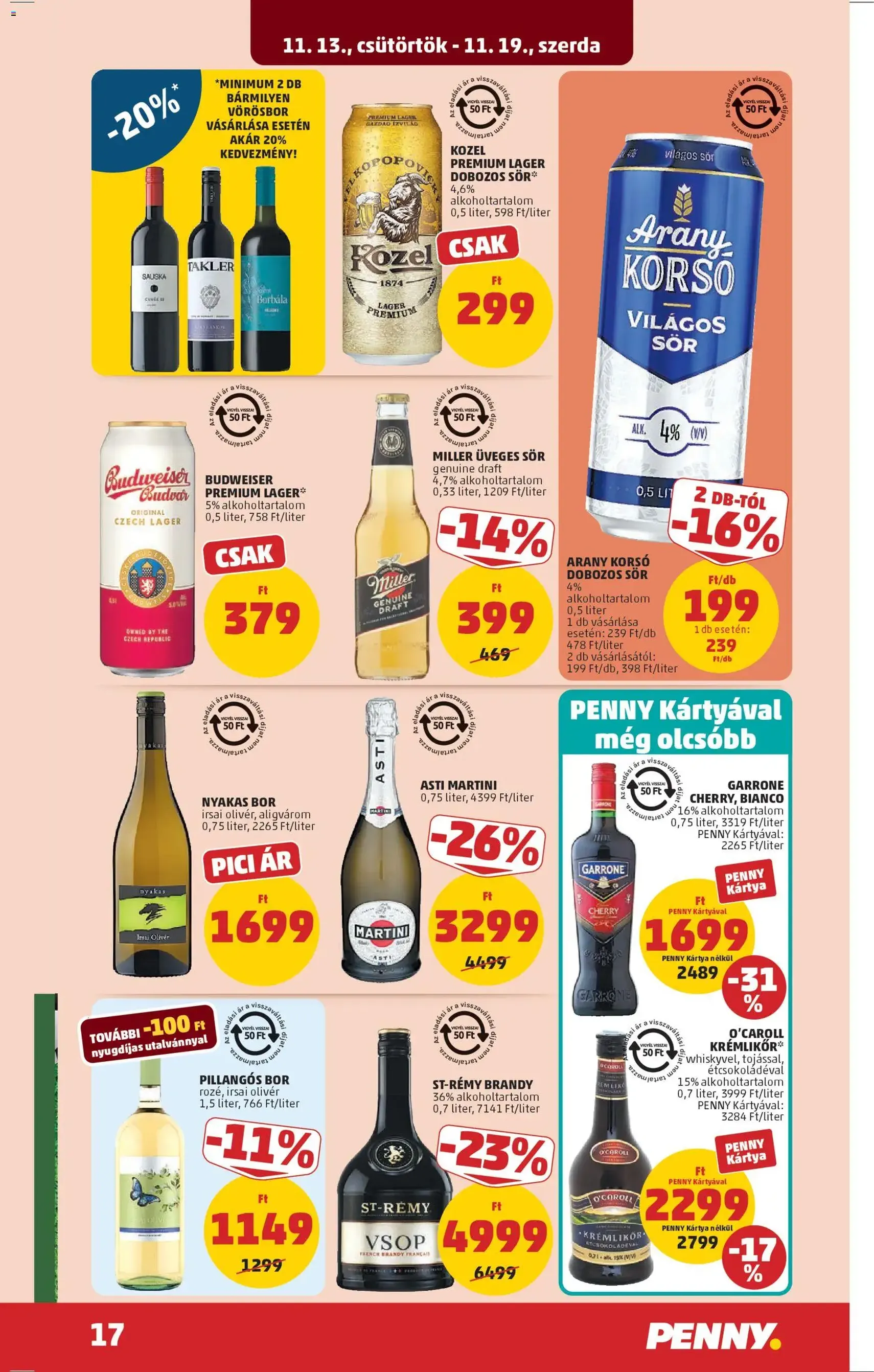 PENNY Akciós újság - 2025.11.13. érvényes szórólap 21 oldal 45 oldalból