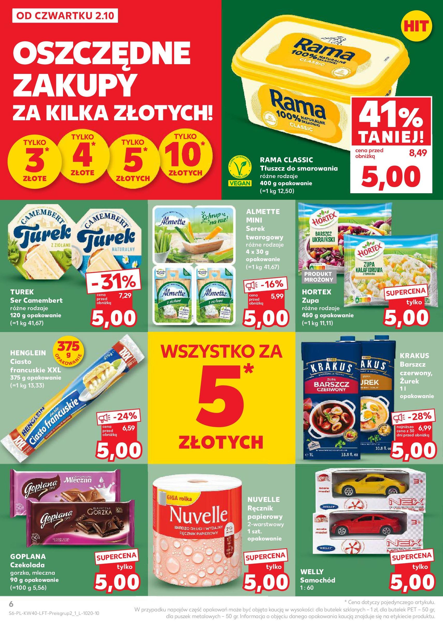 Kaufland gazetka - ważny gazetka od 02.10.2025 strona 6 z 55