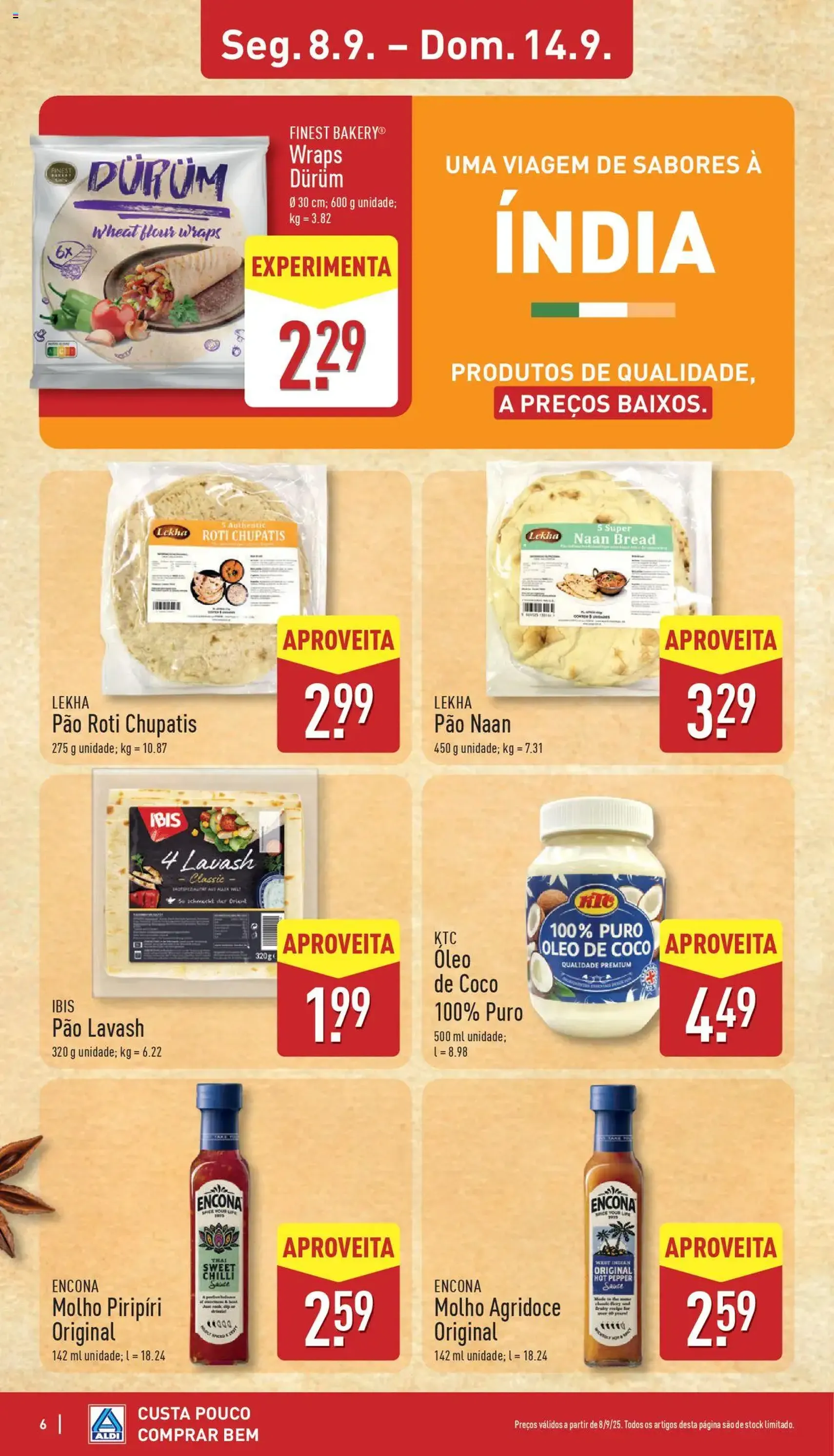 Aldi folheto - folheto válido a partir de 08/09/2025 página 6 de 32 Aldi folheto - folheto válido a partir de 08/09/2025 página 6 de 32