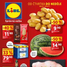 Lidl leták - náhled letáku platný od 24.07.2025