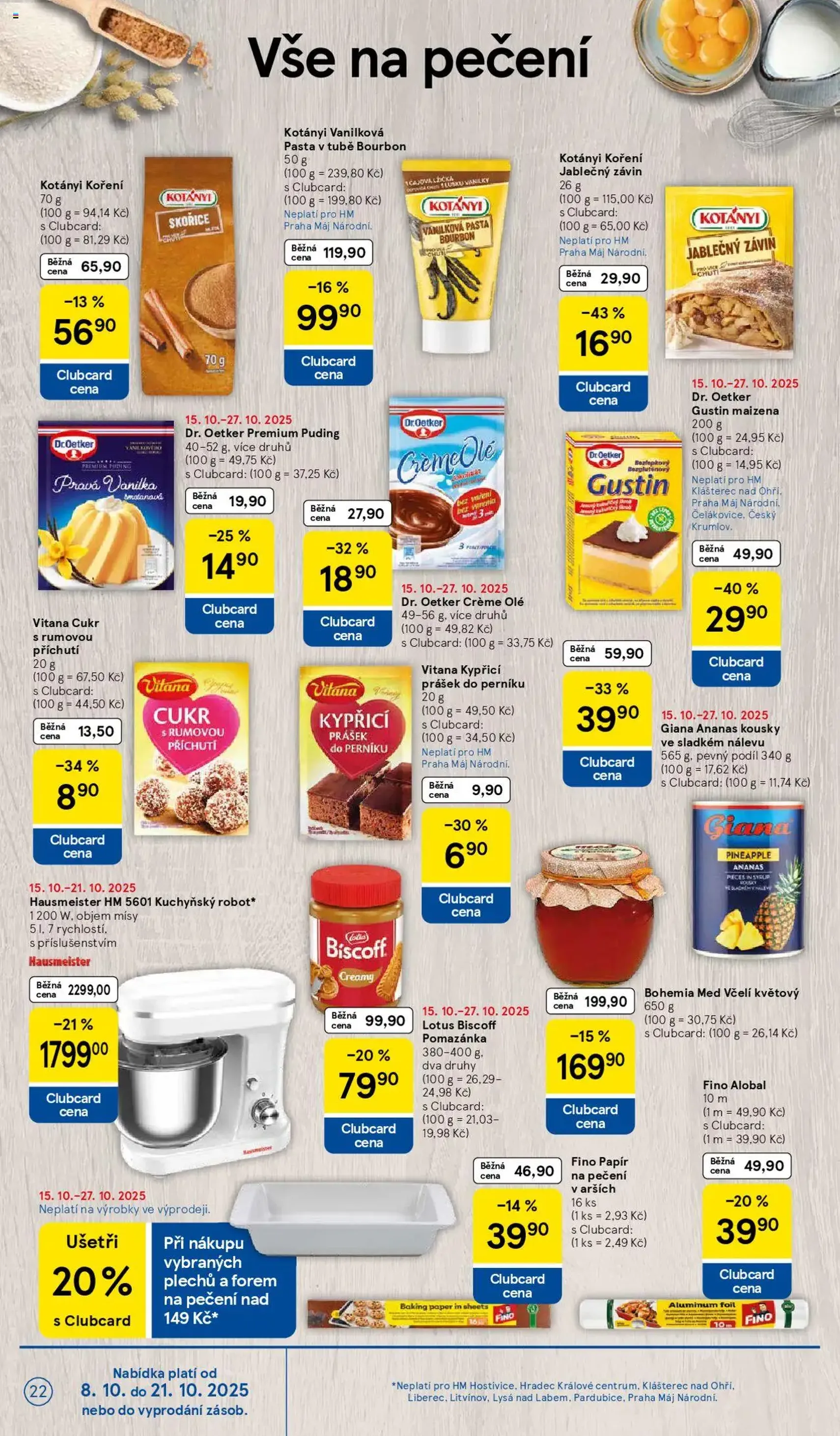 Tesco leták - Hypermarket - platný leták od 15.10.2025 strana 22 z 32 Tesco leták - Hypermarket - platný leták od 15.10.2025 strana 22 z 32