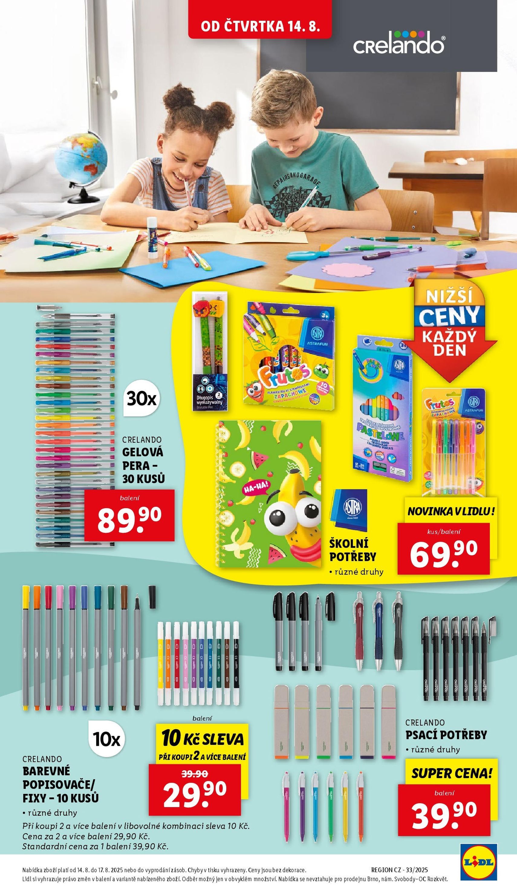 Lidl leták - platný leták od 14.08.2025 strana 33 z 43 Lidl leták - platný leták od 14.08.2025 strana 33 z 43