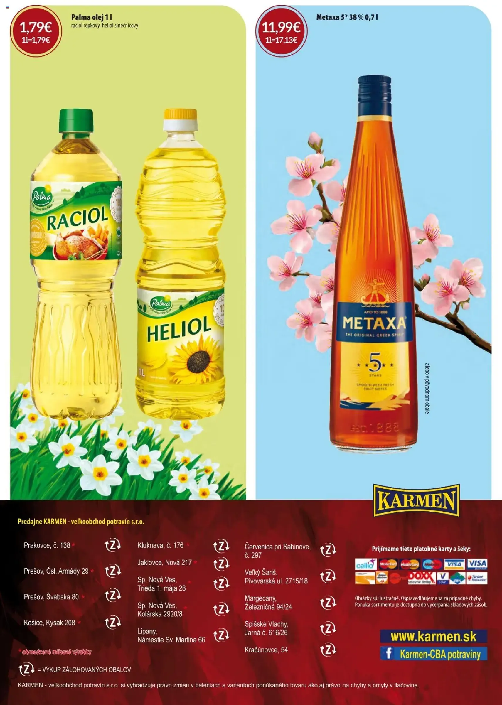 KARMEN CBA leták - platný leták od 01.04.2026 strana 24 z 24