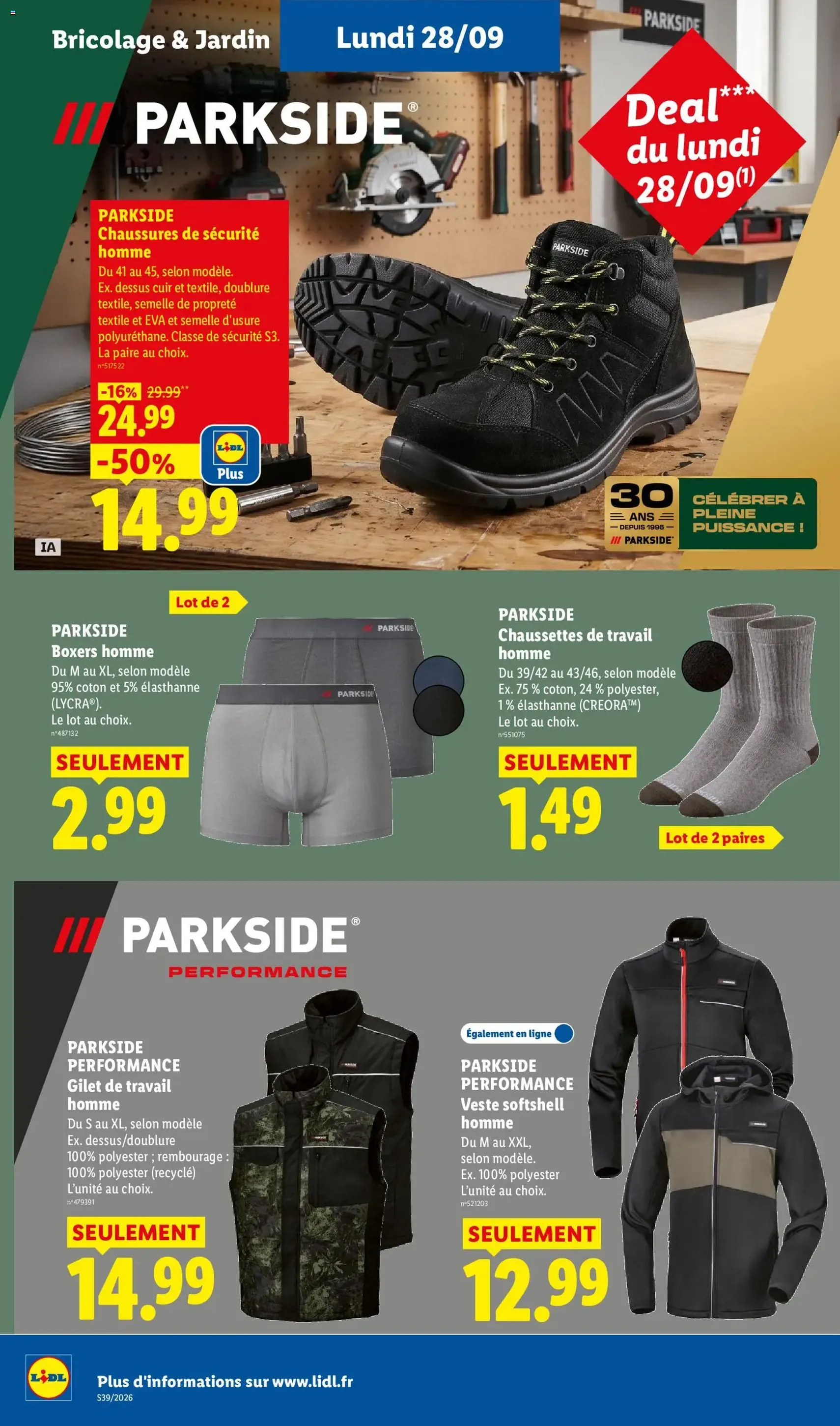 LIDL catalogue - brochure valable à partir du 24/09/2026, page 52 sur 62