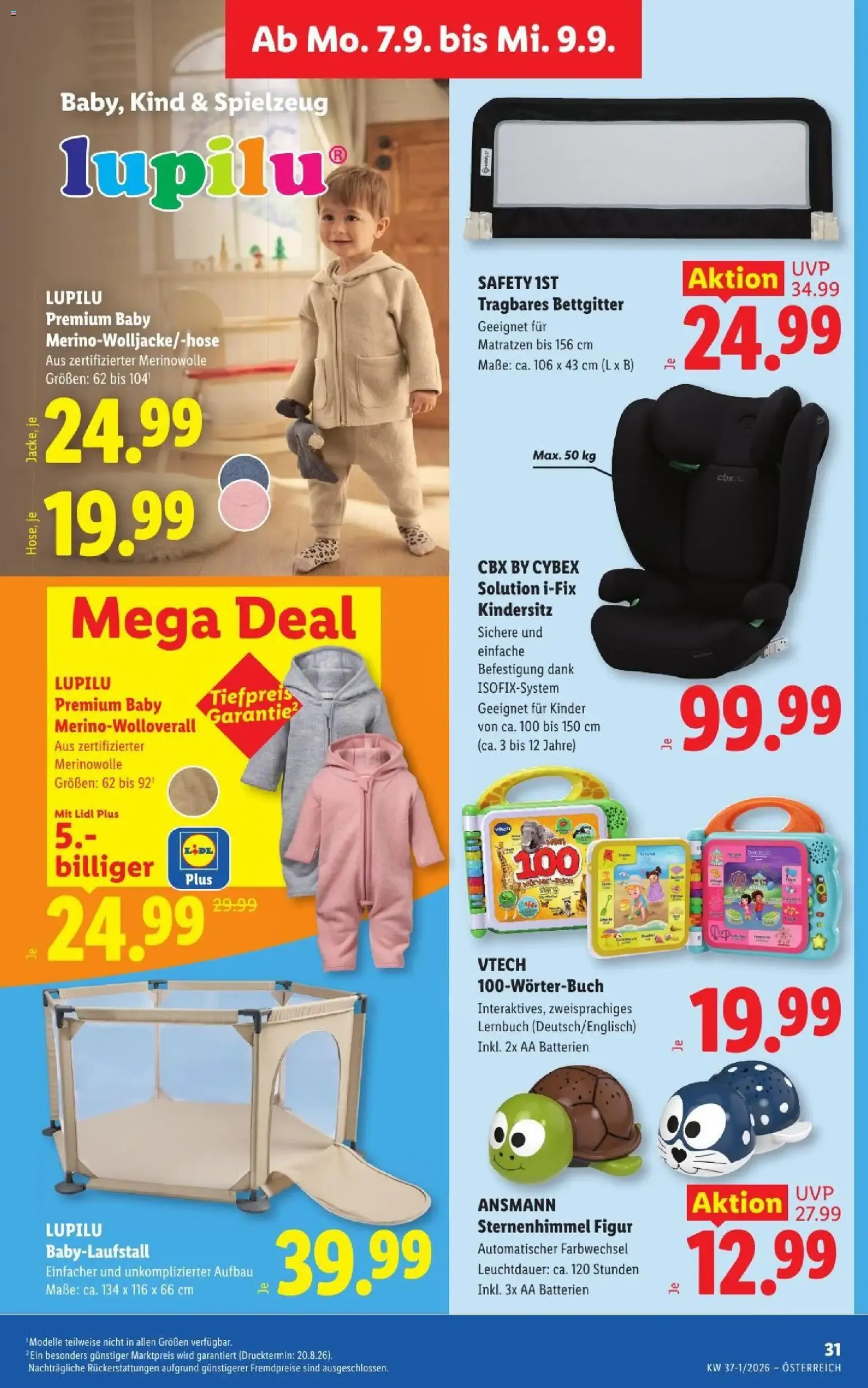 Lidl - Flugblatt - Gültiger Prospekt ab 03.09.2026, Seite 38 von insgesamt 55