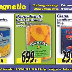 Magnetic - Óriásplakátok - szórólap előnézete érvényes 2026.02.01. -tól