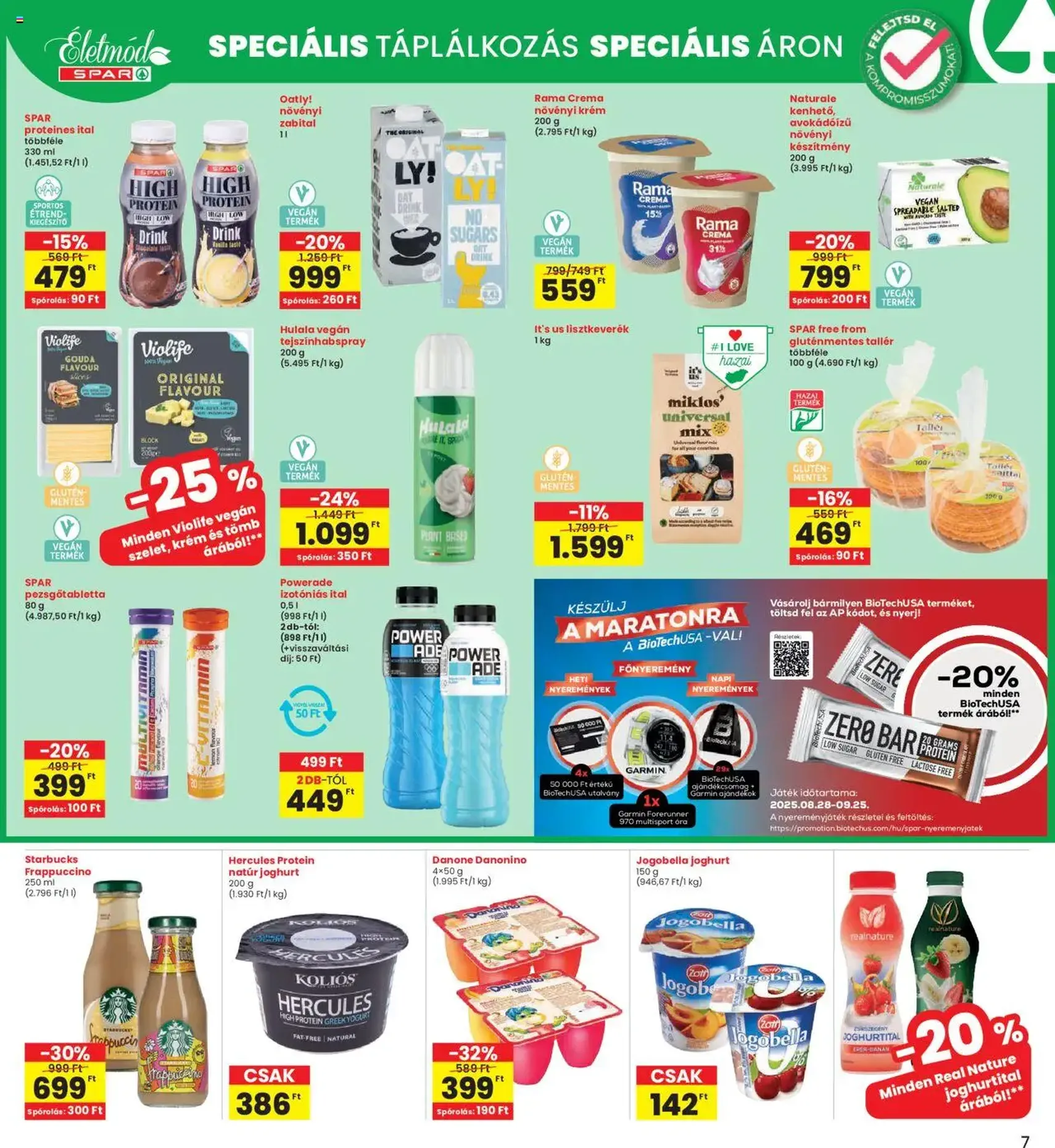 Interspar Akciós újság - 2025.08.28. érvényes szórólap 7 oldal 20 oldalból Interspar Akciós újság - 2025.08.28. érvényes szórólap 7 oldal 20 oldalból