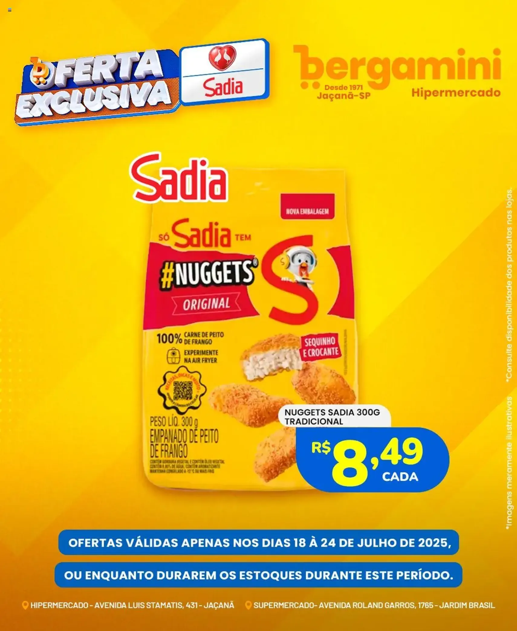 Supermercado Bergamini - Ofertas BRF - folheto válido a partir de 18/07/2025 página 3 de 6 Supermercado Bergamini - Ofertas BRF - folheto válido a partir de 18/07/2025 página 3 de 6