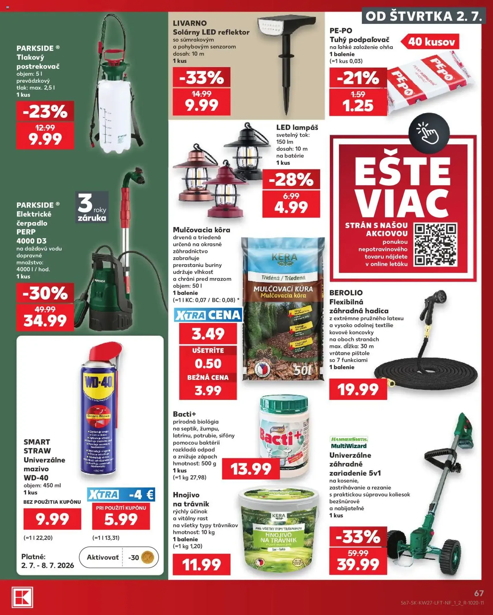 Kaufland leták - platný leták od 02.07.2026 strana 67 z 80