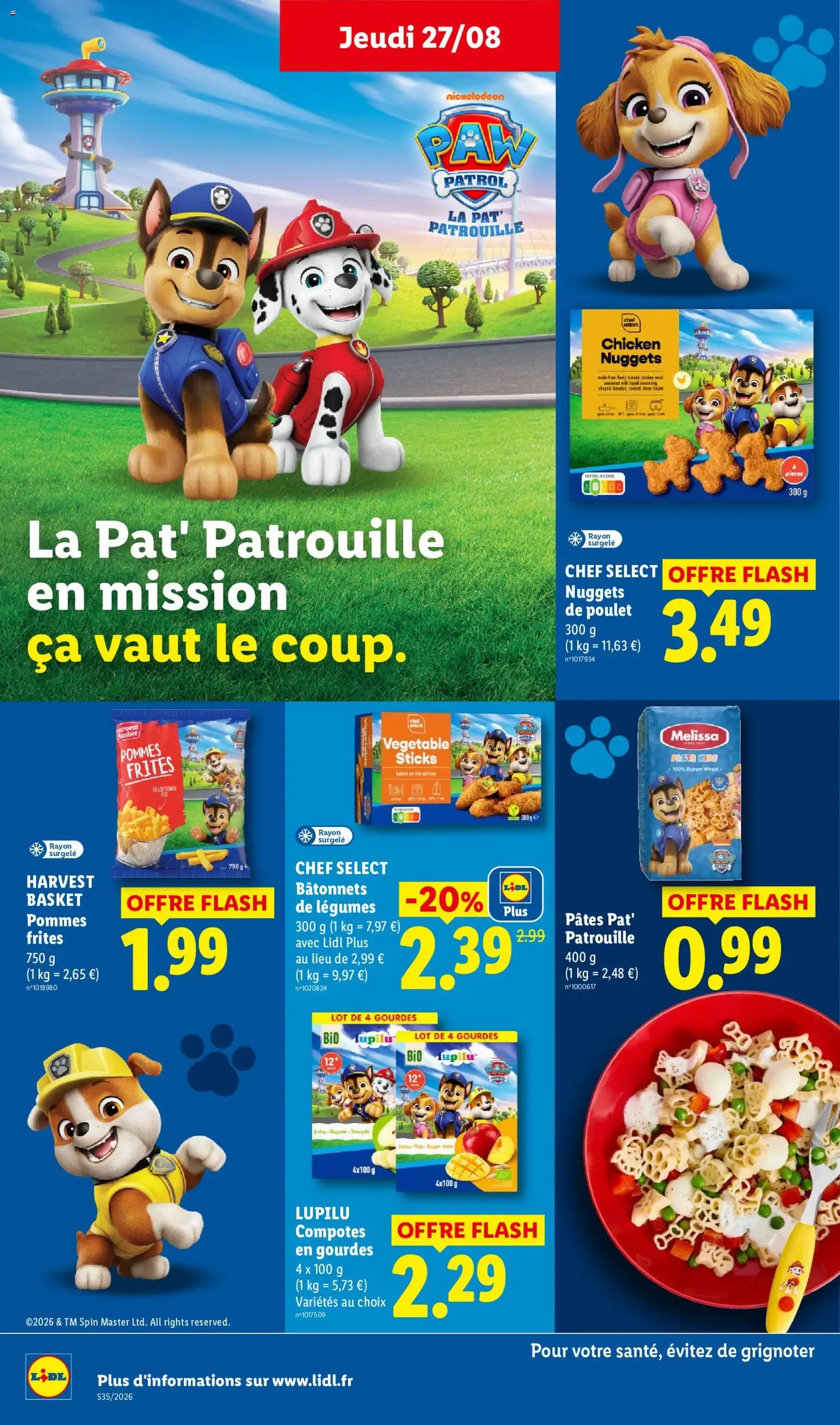 LIDL catalogue - brochure valable à partir du 27/08/2026, page 20 sur 61
