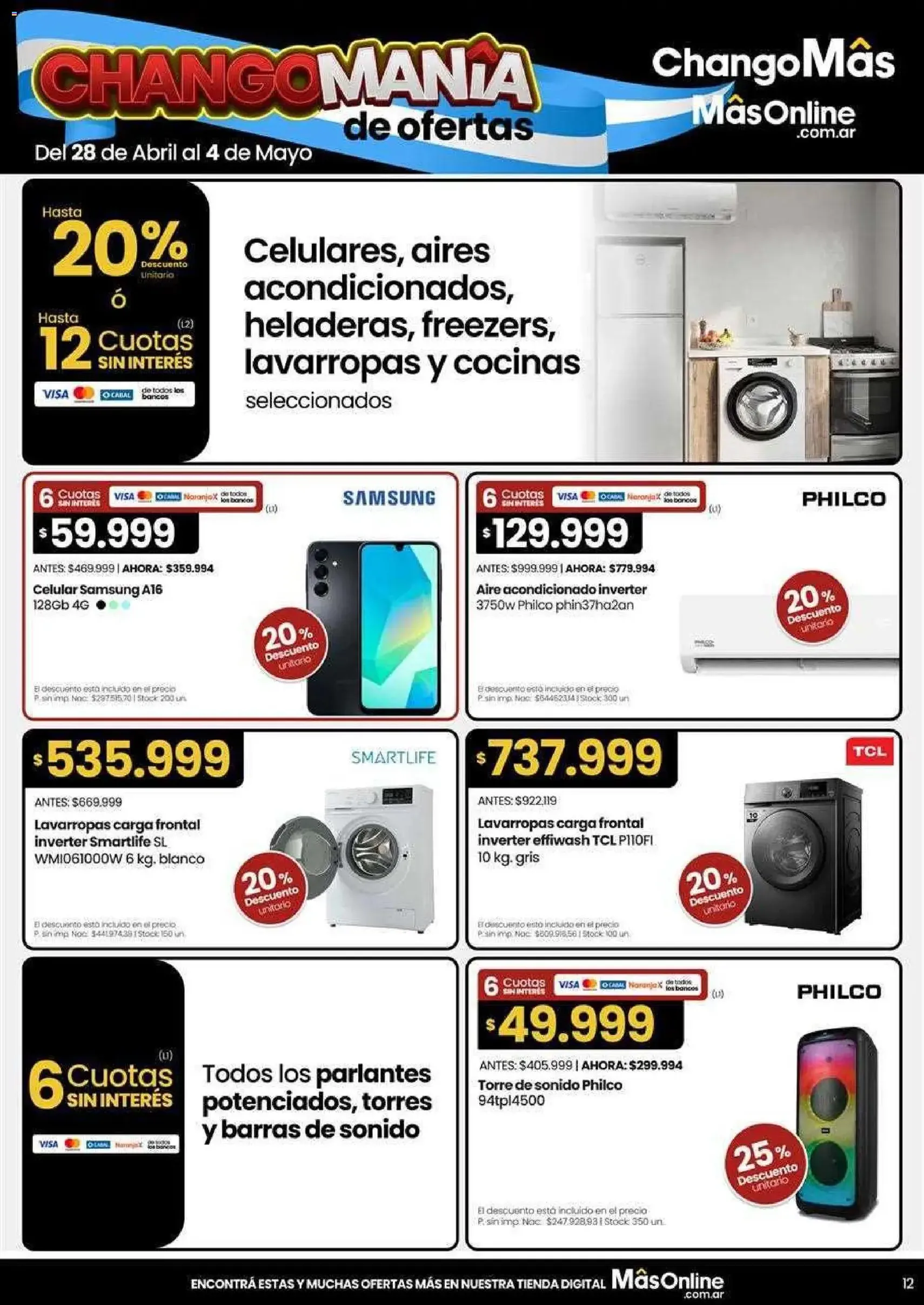 Changomas ofertas - folleto válido desde 05/05/2026 página 12 de 17