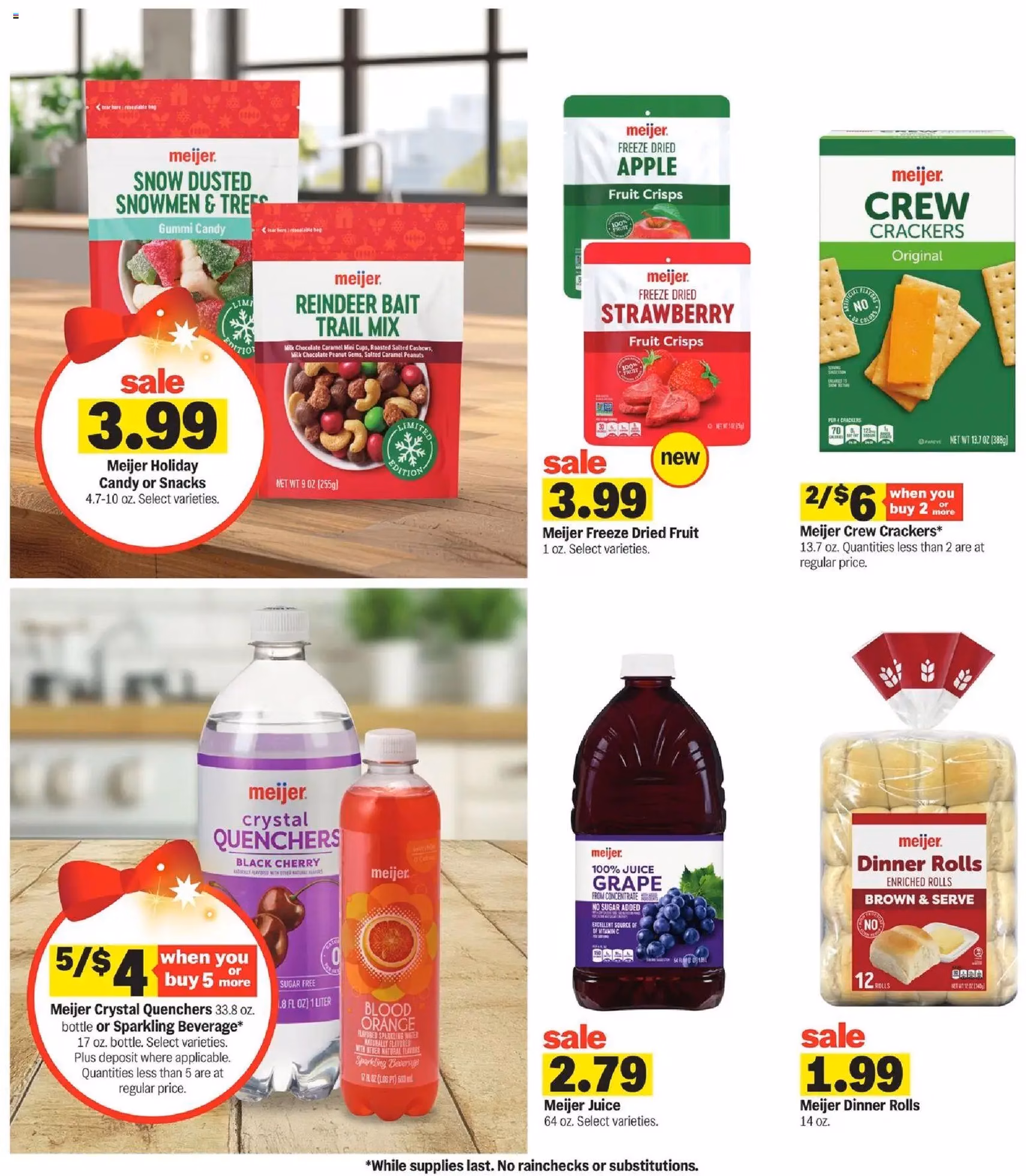 Meijer Weekly Ad - valid flyer from 12/03/2025, page 22 of 39