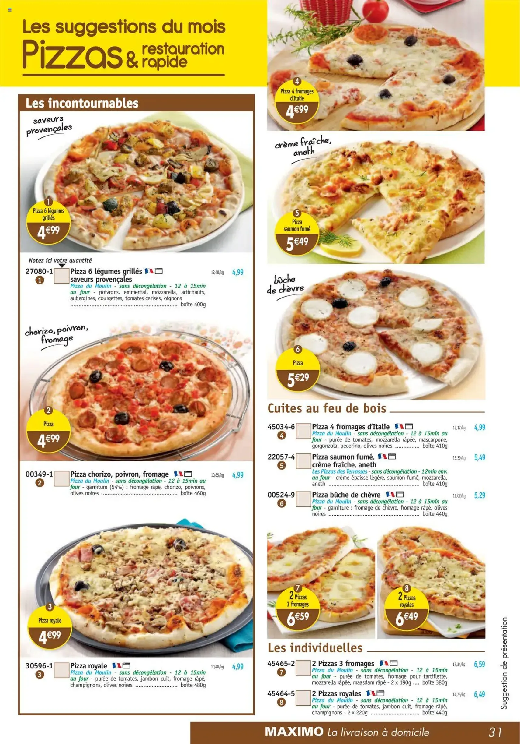 Maximo catalogue - brochure valable à partir du 26/09/2025, page 31 sur 64 Maximo catalogue - brochure valable à partir du 26/09/2025, page 31 sur 64